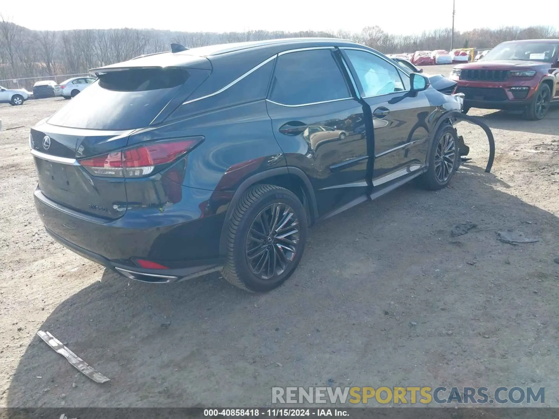 4 Photograph of a damaged car 2T2HZMDA3NC333305 LEXUS RX 350 2022