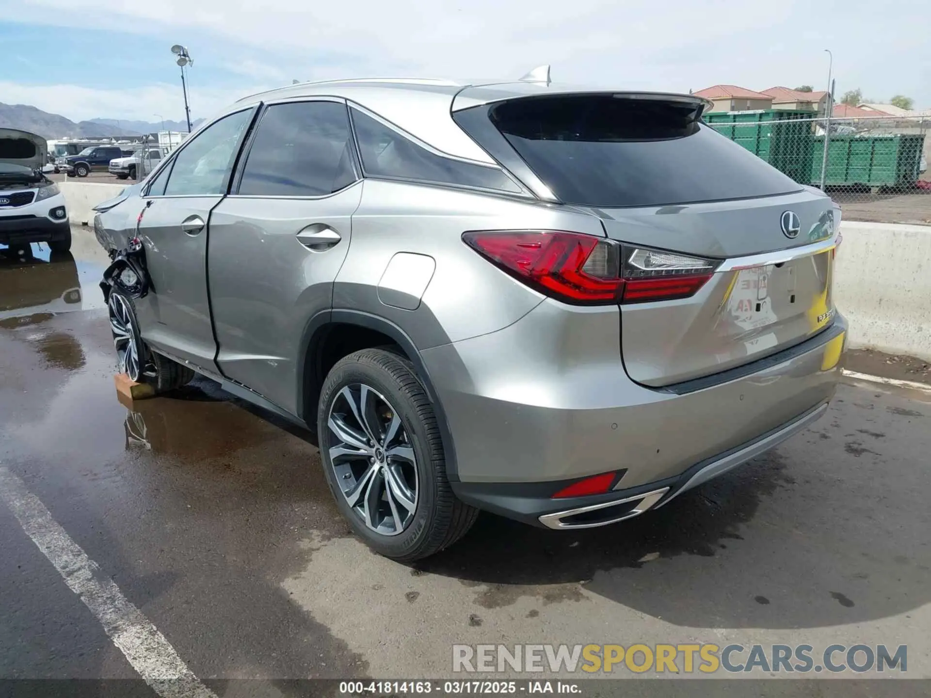 3 Photograph of a damaged car 2T2HZMDA4NC349643 LEXUS RX 350 2022
