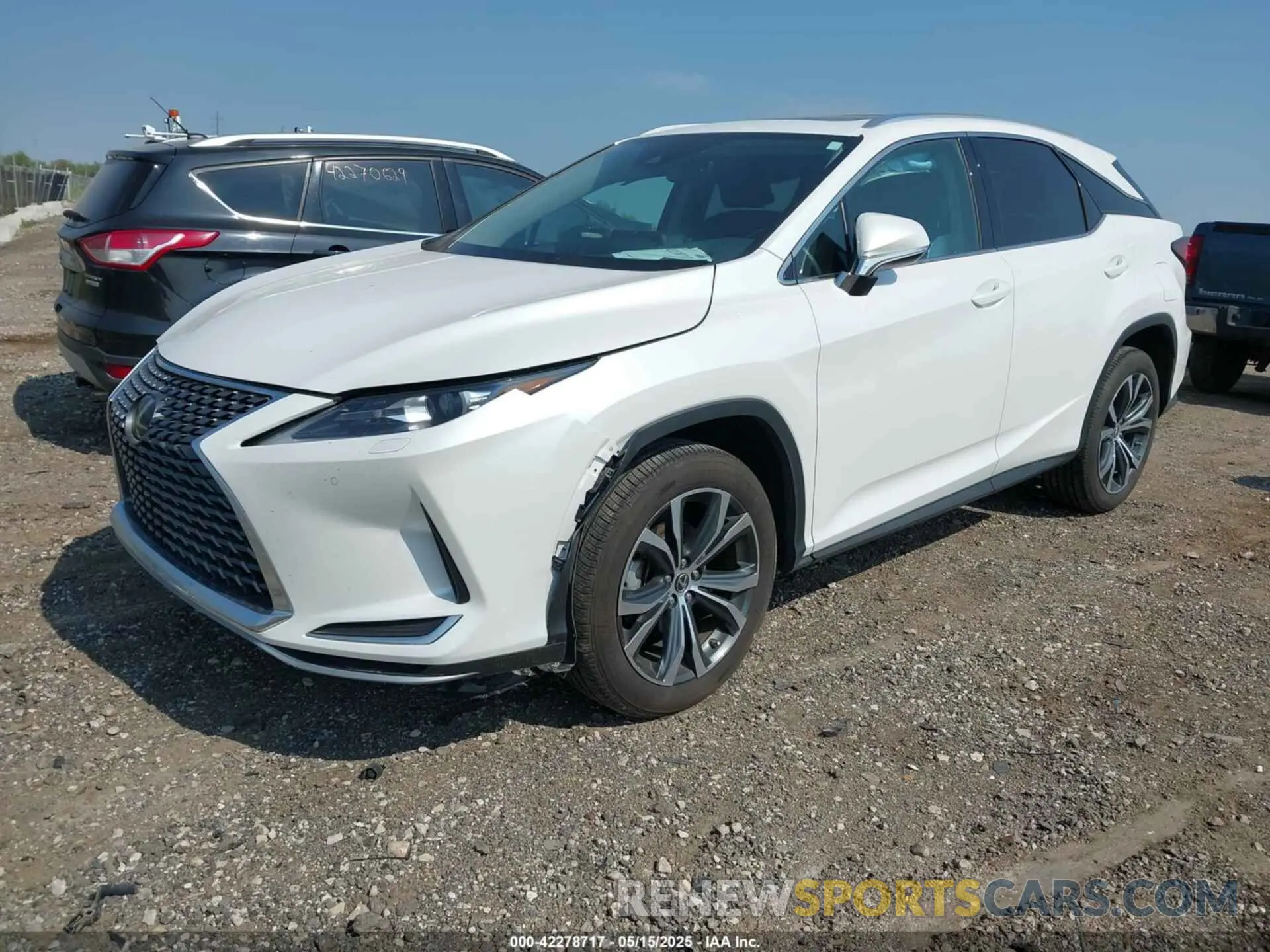 2 Photograph of a damaged car 2T2HZMDA5NC351692 LEXUS RX 350 2022