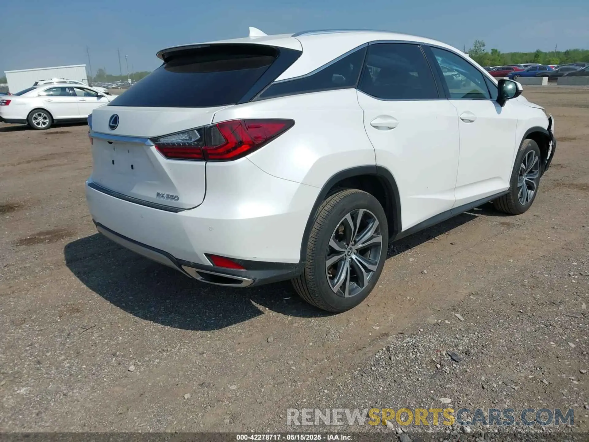 4 Photograph of a damaged car 2T2HZMDA5NC351692 LEXUS RX 350 2022