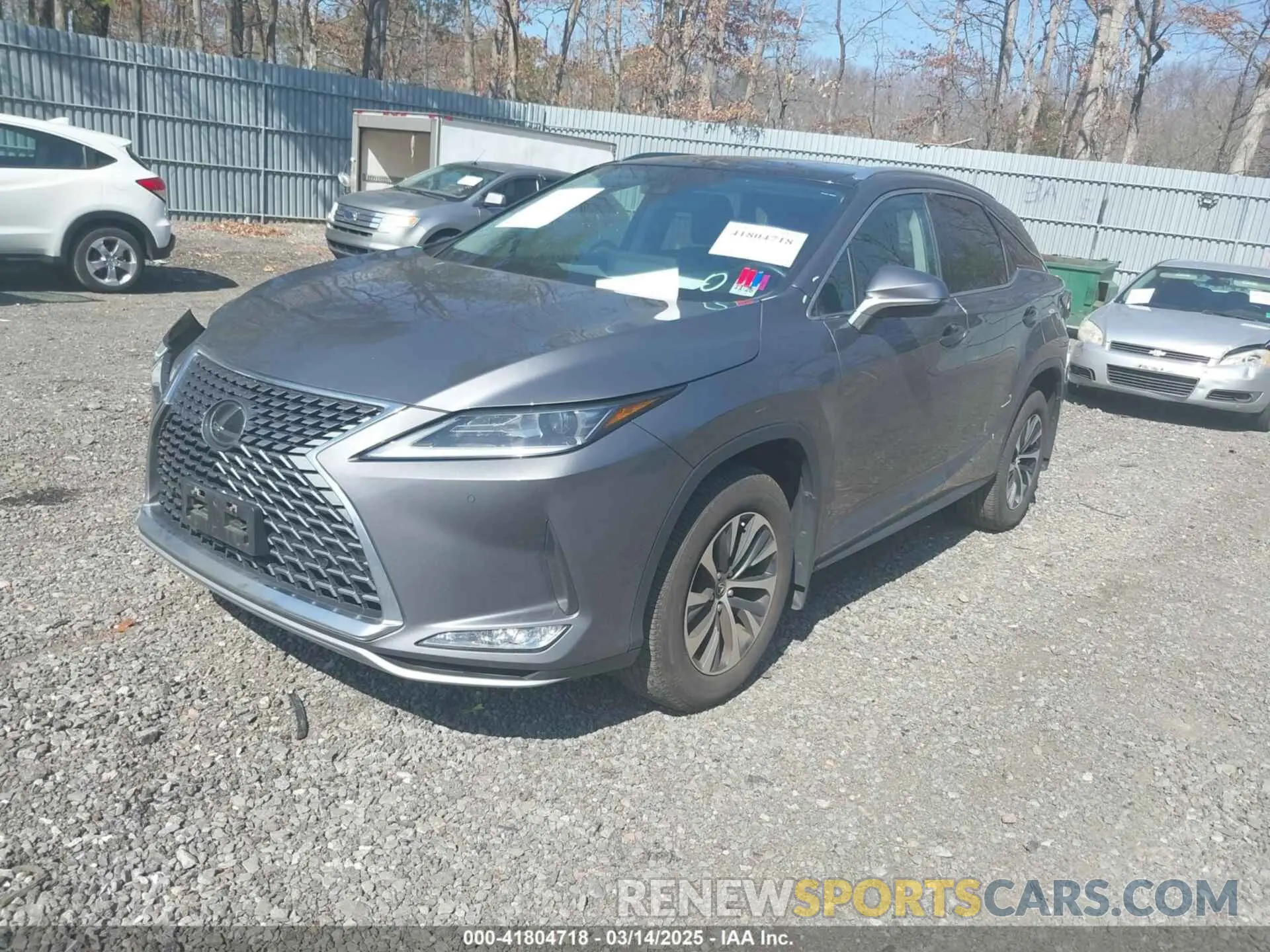 2 Photograph of a damaged car 2T2HZMDA7NC321027 LEXUS RX 350 2022