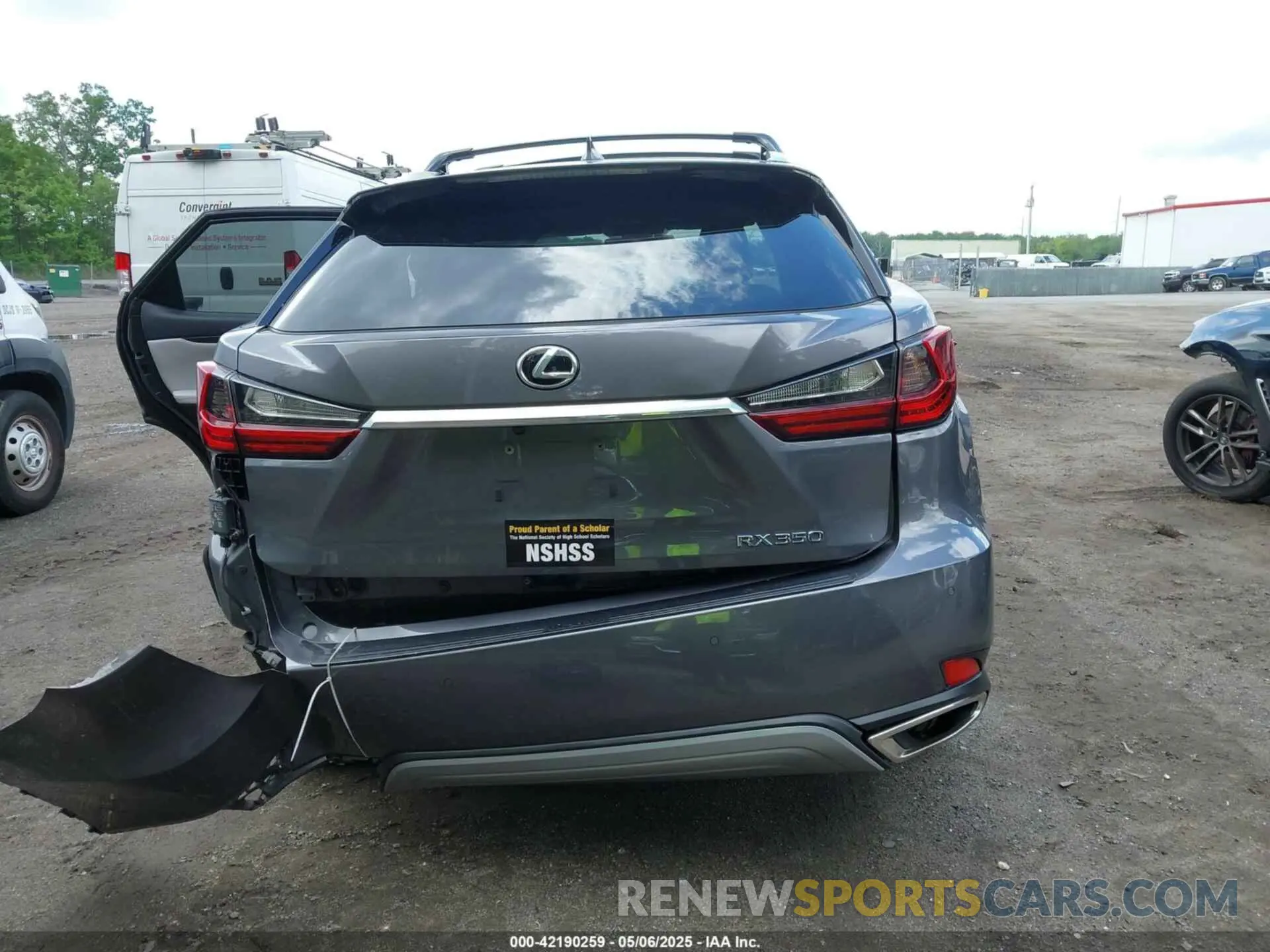16 Фотография поврежденного автомобиля 2T2HZMDA8NC313731 LEXUS RX 350 2022