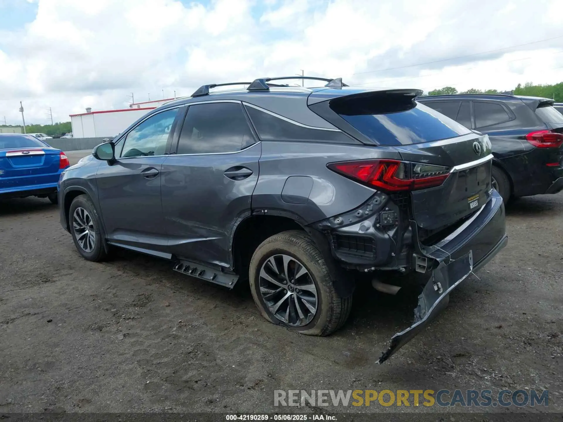 3 Фотография поврежденного автомобиля 2T2HZMDA8NC313731 LEXUS RX 350 2022