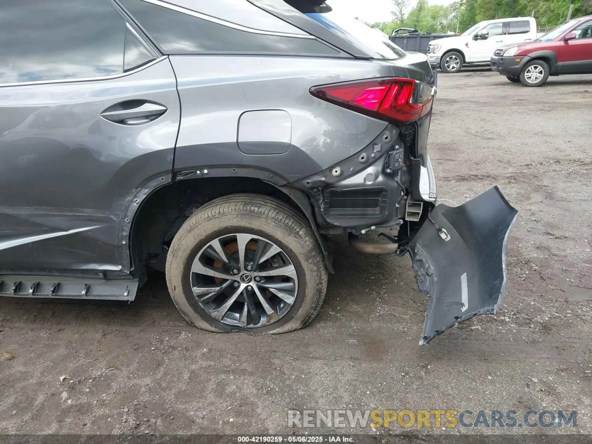6 Фотография поврежденного автомобиля 2T2HZMDA8NC313731 LEXUS RX 350 2022