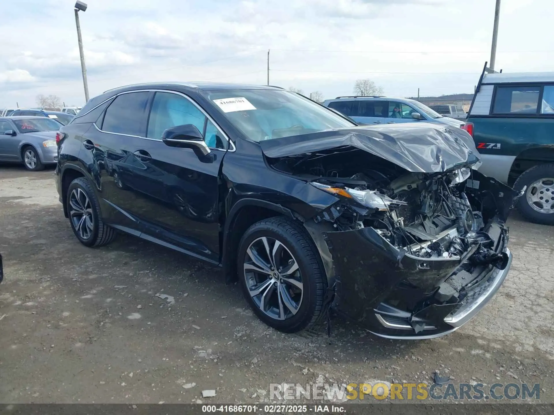 1 Photograph of a damaged car 2T2HZMDA8NC328150 LEXUS RX 350 2022