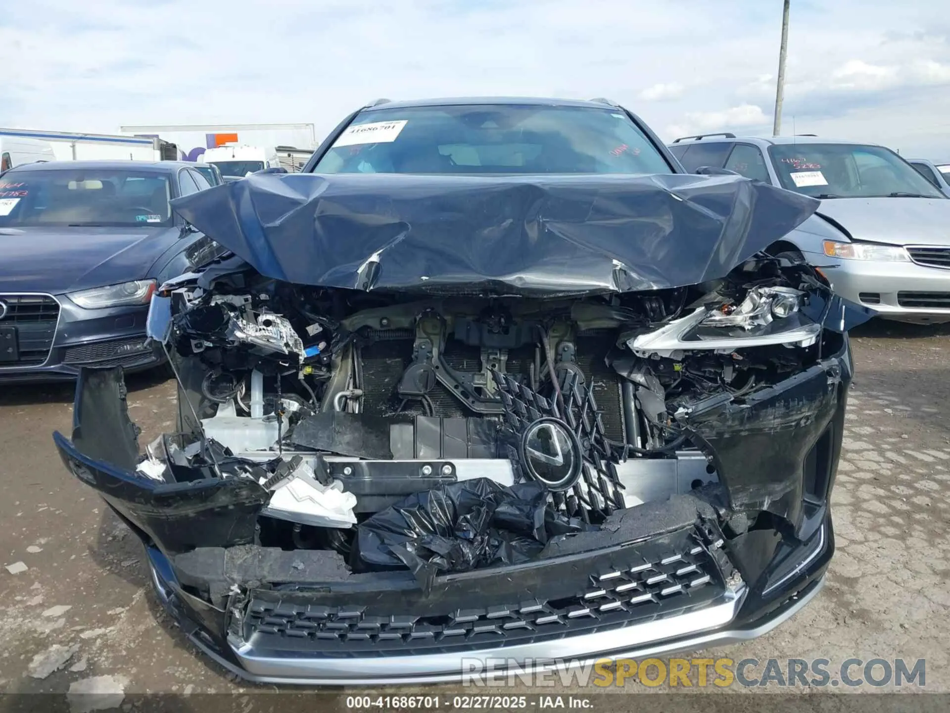 12 Photograph of a damaged car 2T2HZMDA8NC328150 LEXUS RX 350 2022