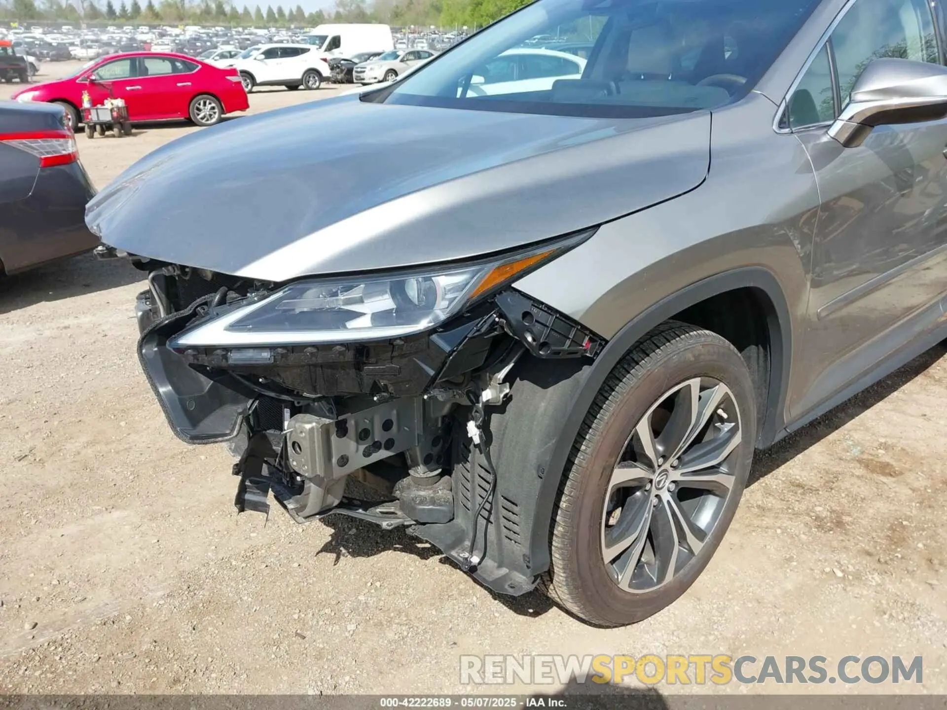 19 Photograph of a damaged car 2T2HZMDA8NC356417 LEXUS RX 350 2022