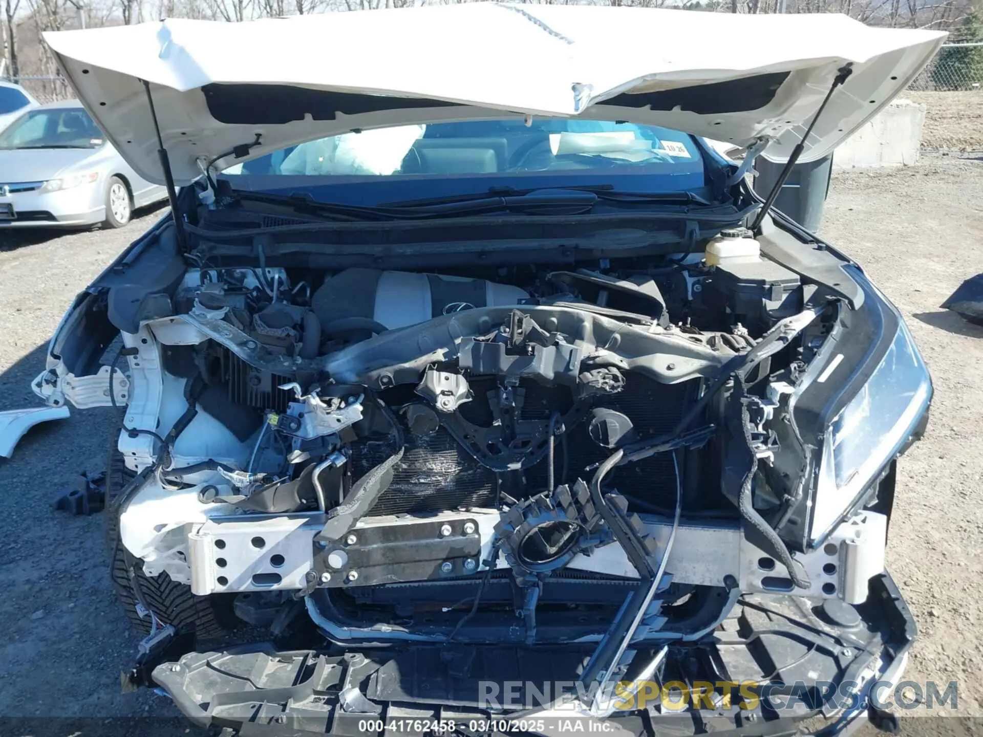 10 Photograph of a damaged car 2T2HZMDAXNC313410 LEXUS RX 350 2022