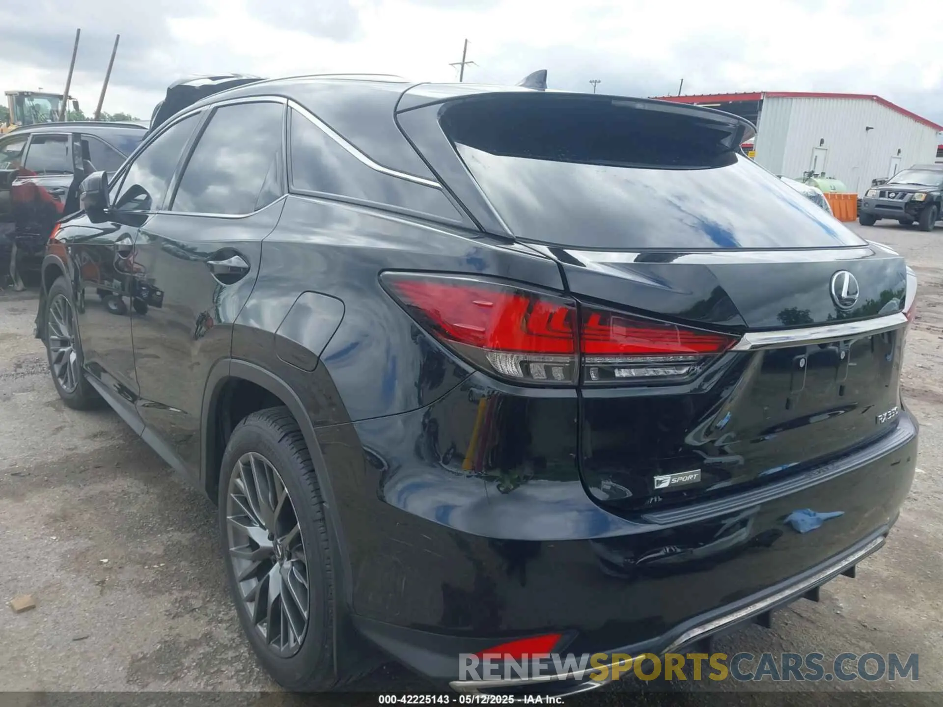 3 Фотография поврежденного автомобиля 2T2YZMDA0NC346156 LEXUS RX 350 2022