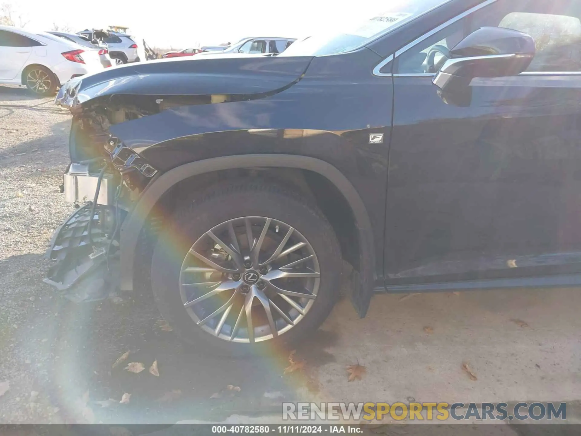 19 Photograph of a damaged car 2T2YZMDA2NC340701 LEXUS RX 350 2022
