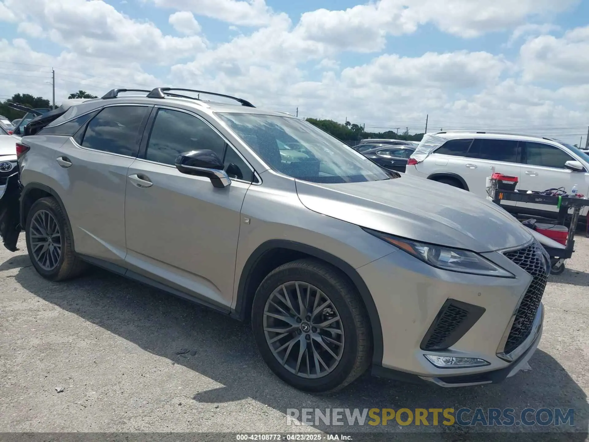 1 Photograph of a damaged car 2T2YZMDA5NC333208 LEXUS RX 350 2022