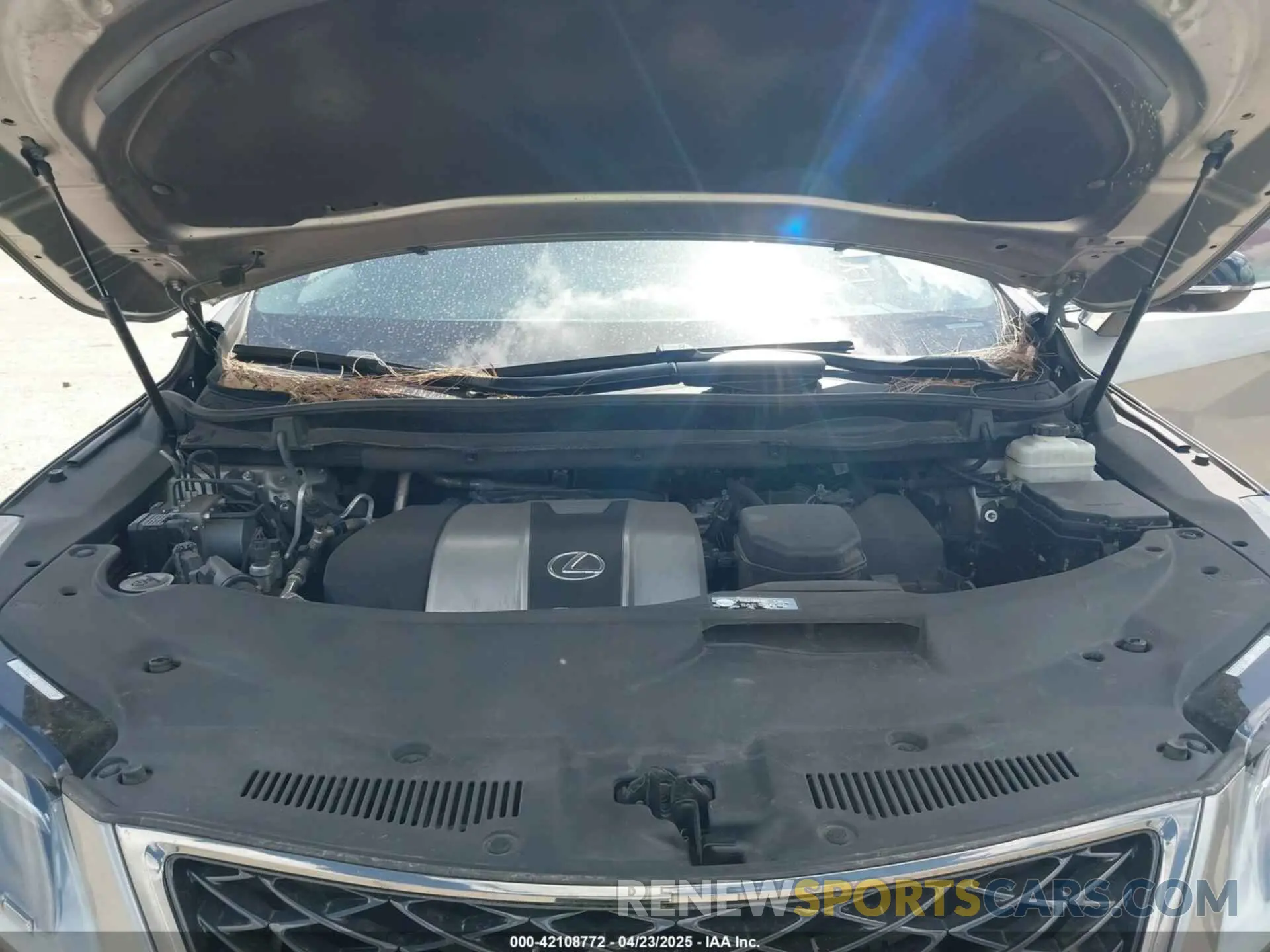 10 Photograph of a damaged car 2T2YZMDA5NC333208 LEXUS RX 350 2022