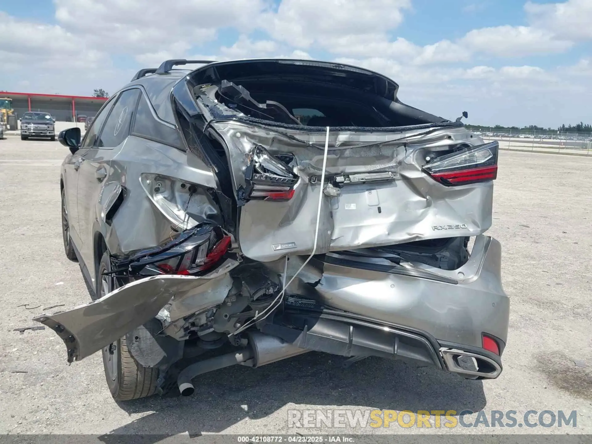 6 Photograph of a damaged car 2T2YZMDA5NC333208 LEXUS RX 350 2022