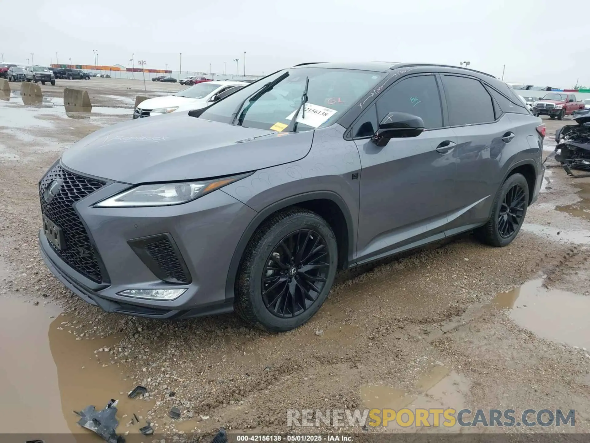 2 Фотография поврежденного автомобиля 2T2YZMDA8NC339715 LEXUS RX 350 2022
