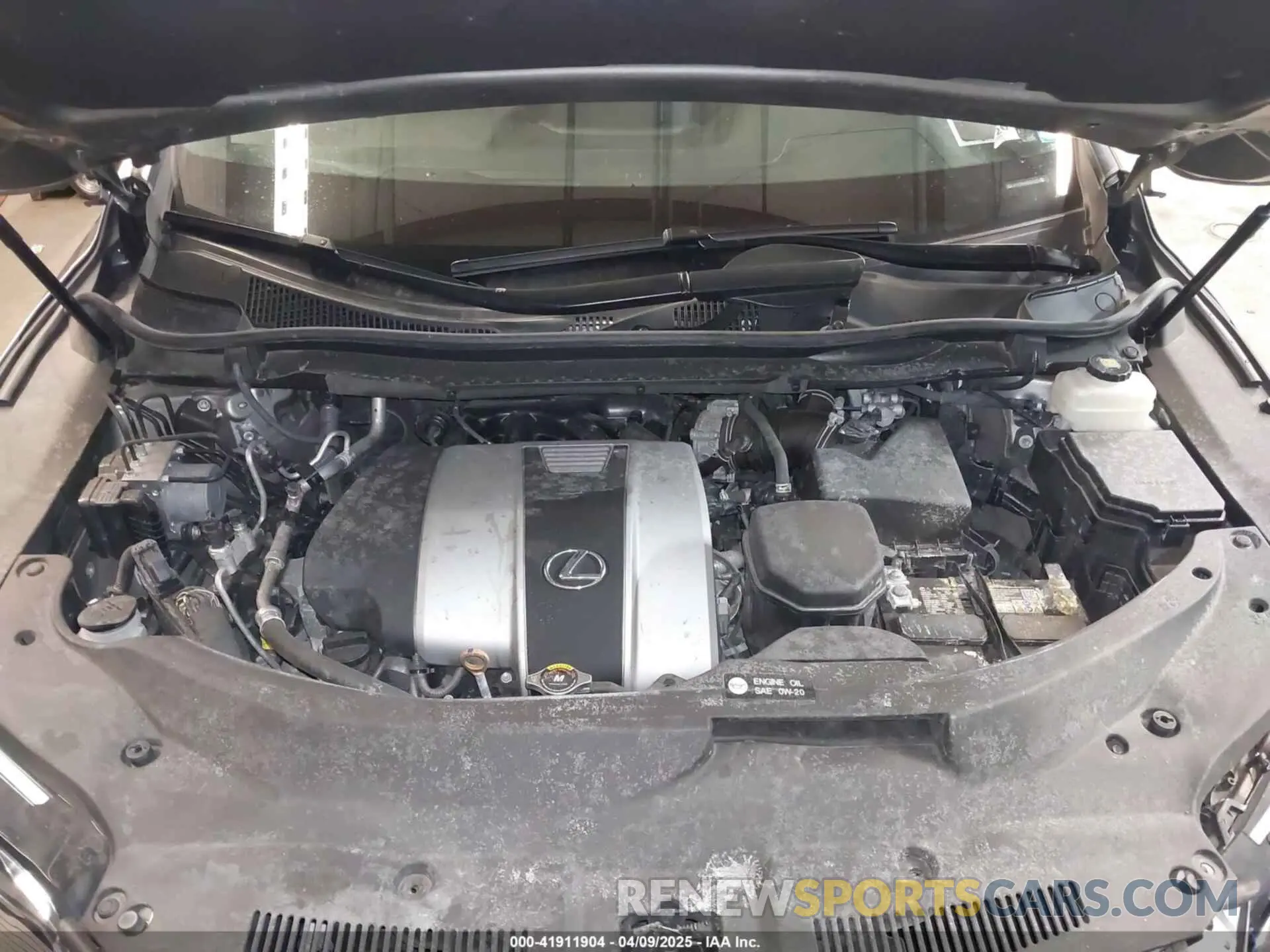 10 Фотография поврежденного автомобиля 2T2YZMDA9NC353316 LEXUS RX 350 2022