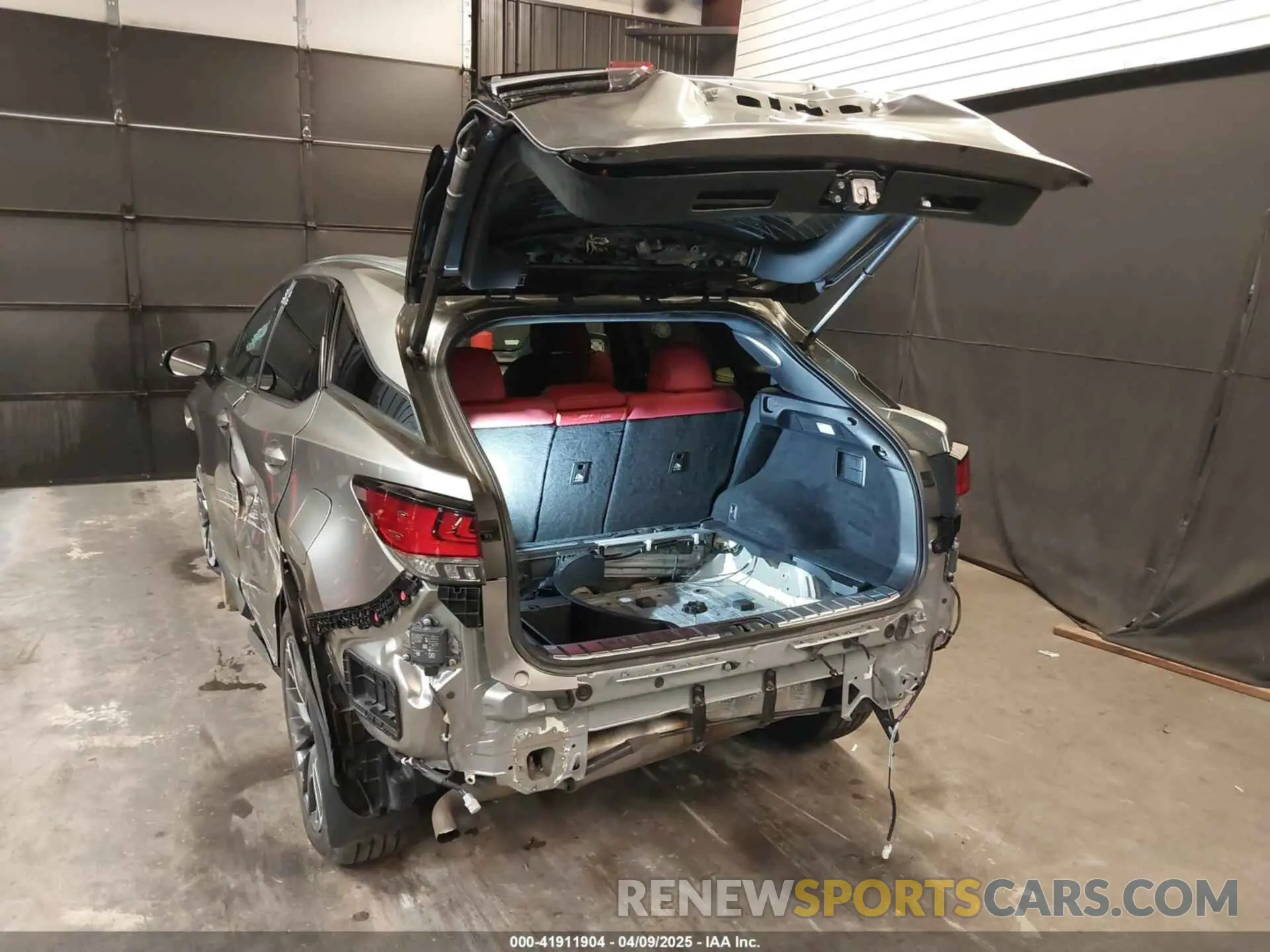 3 Фотография поврежденного автомобиля 2T2YZMDA9NC353316 LEXUS RX 350 2022