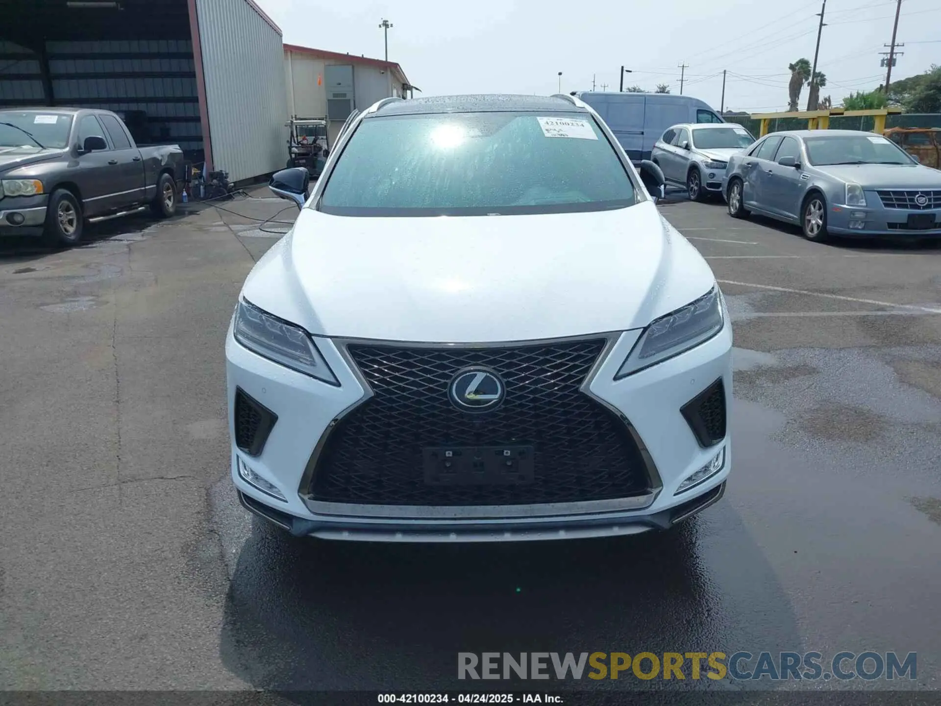 13 Photograph of a damaged car 2T2YZMDA9NC354580 LEXUS RX 350 2022
