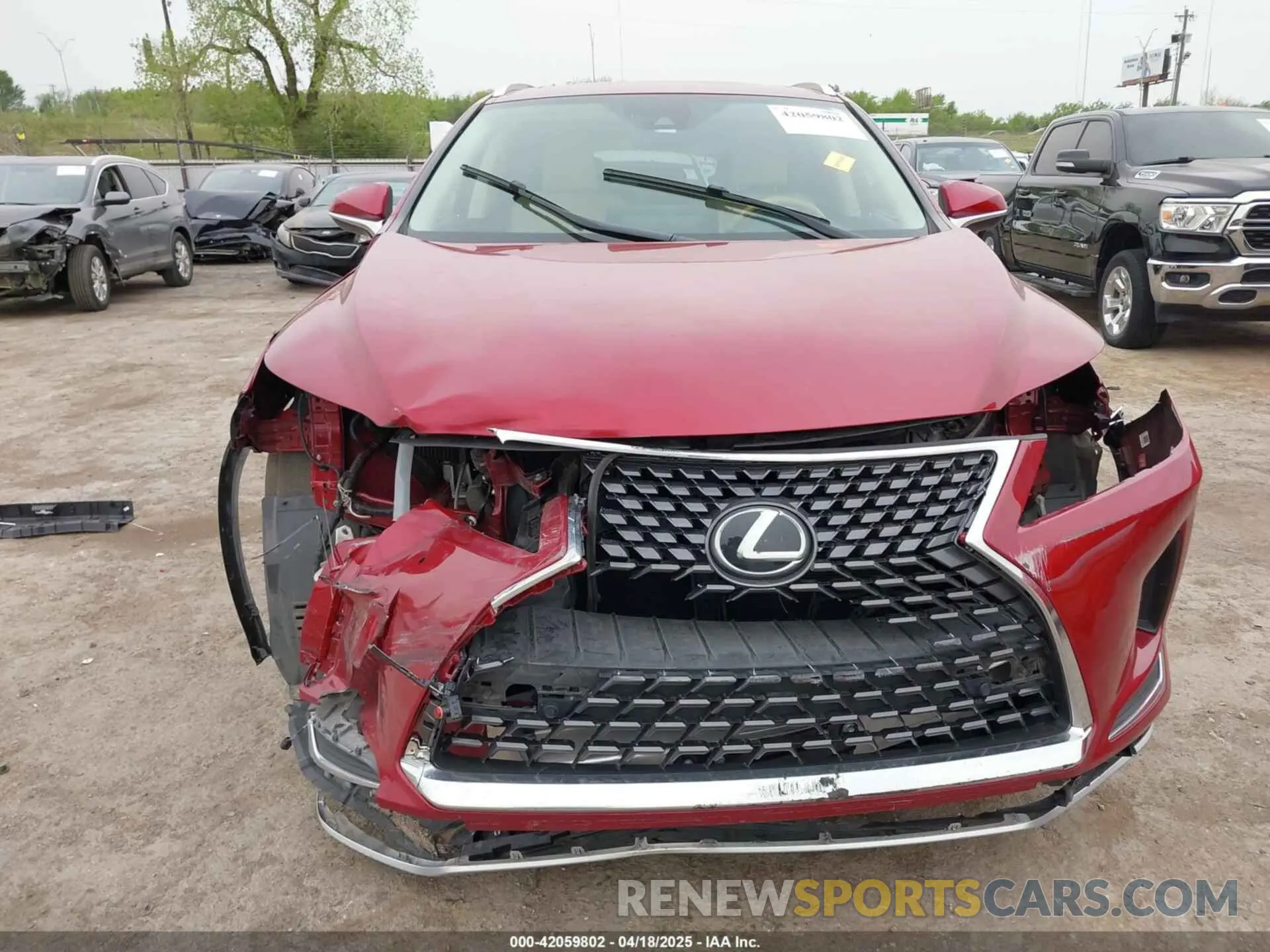 13 Фотография поврежденного автомобиля JTJHZMDAXN2058225 LEXUS RX 350 2022