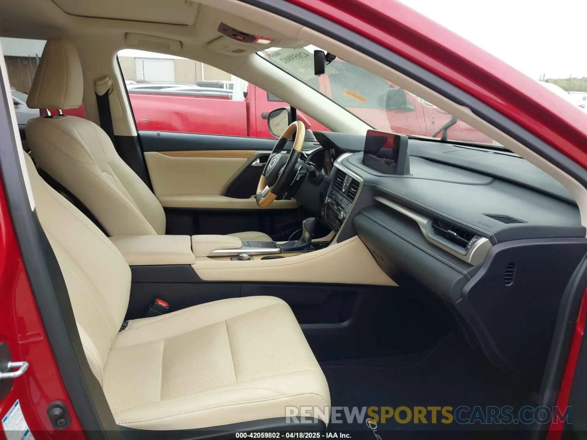 5 Фотография поврежденного автомобиля JTJHZMDAXN2058225 LEXUS RX 350 2022