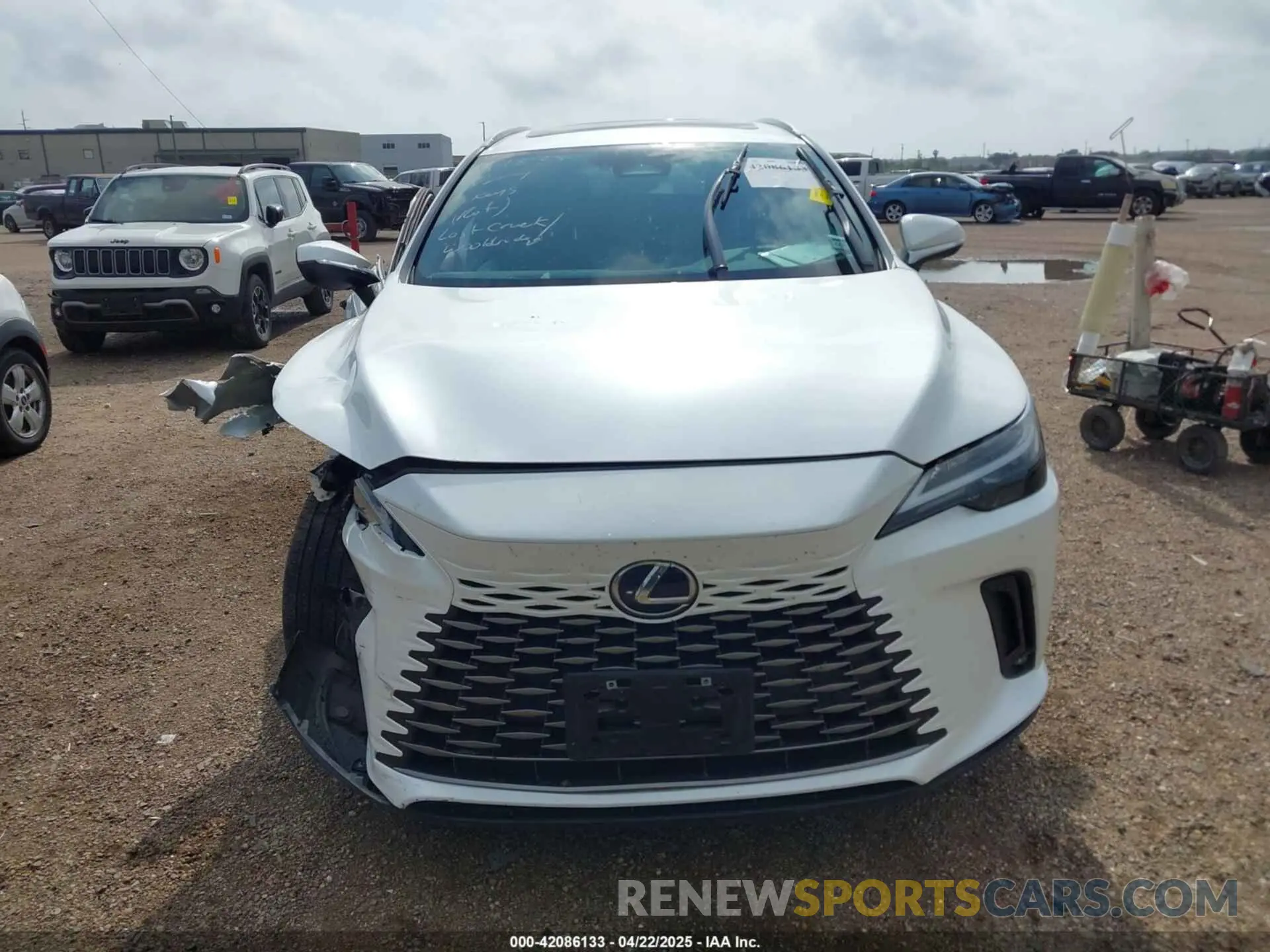 12 Фотография поврежденного автомобиля 2T2BAMBA1PC019509 LEXUS RX 350 2023