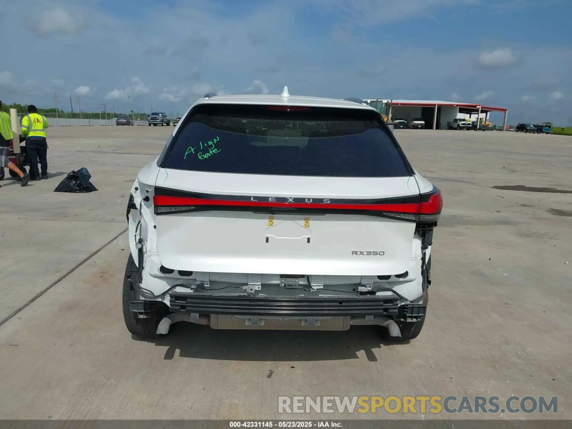 17 Photograph of a damaged car 2T2BAMBA5PC003698 LEXUS RX 350 2023