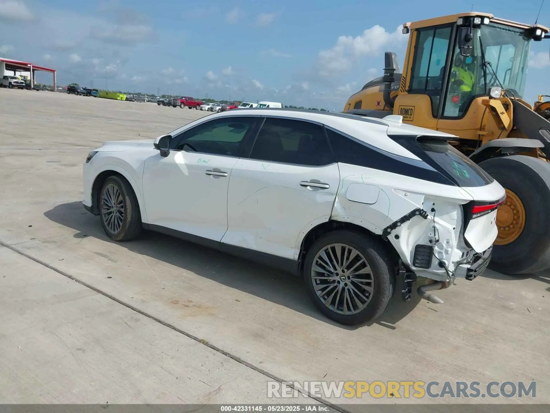 3 Photograph of a damaged car 2T2BAMBA5PC003698 LEXUS RX 350 2023
