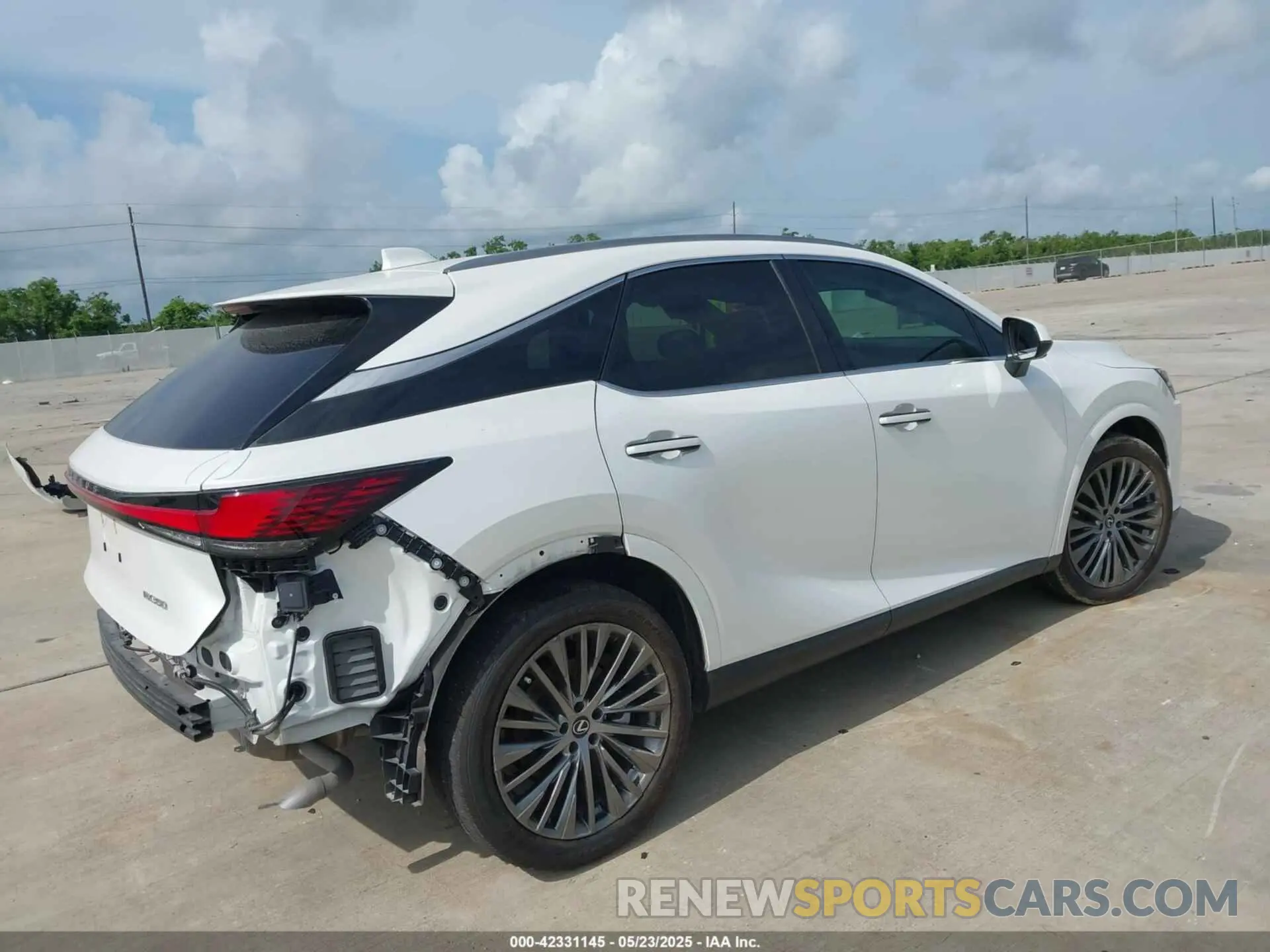 4 Photograph of a damaged car 2T2BAMBA5PC003698 LEXUS RX 350 2023