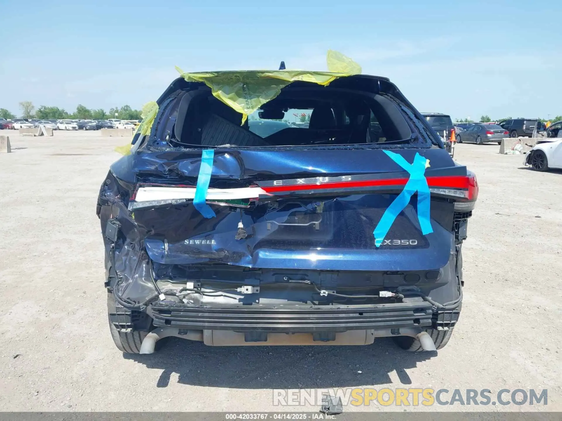 17 Photograph of a damaged car 2T2BAMBA6PC021319 LEXUS RX 350 2023