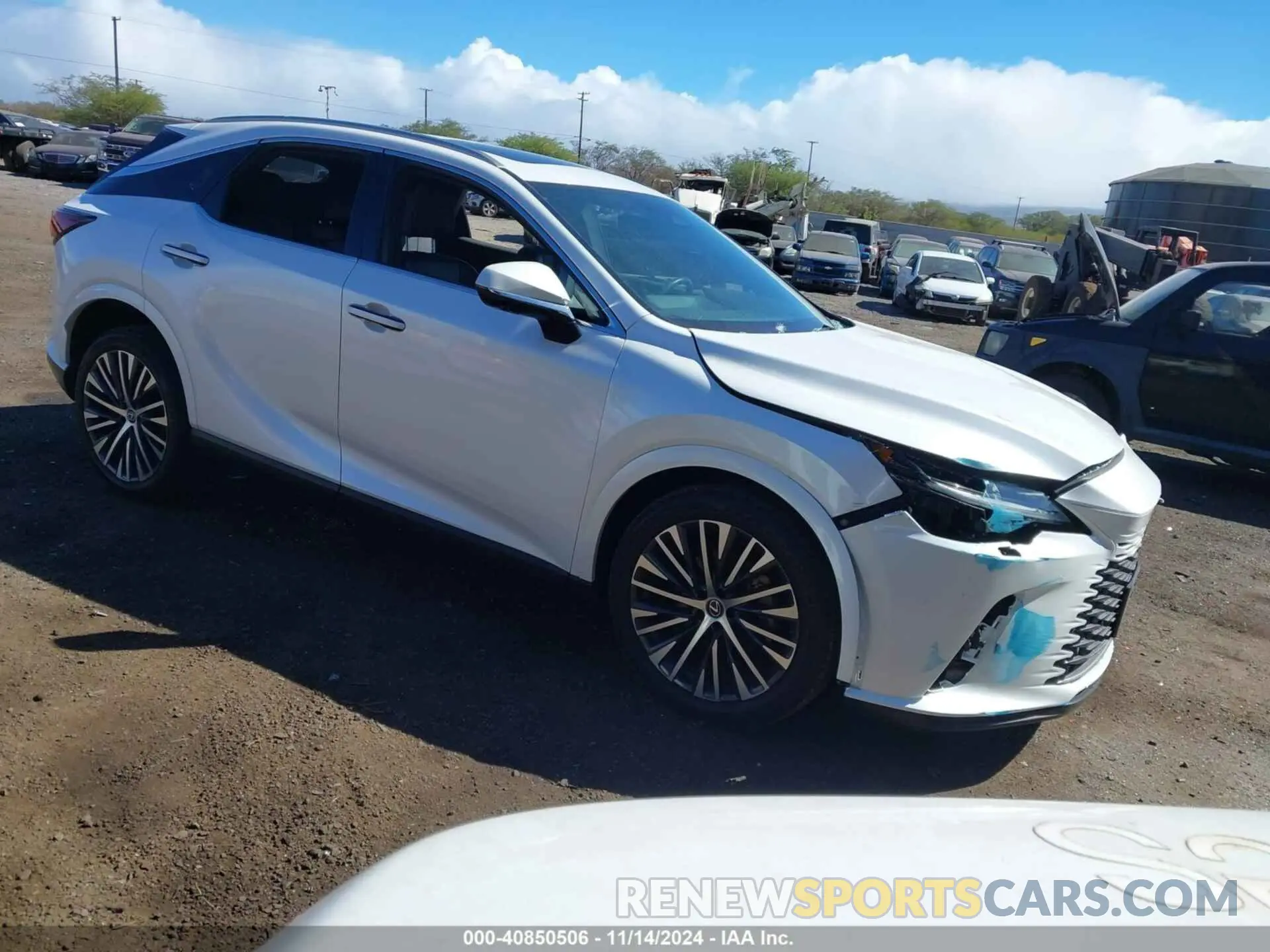 1 Фотография поврежденного автомобиля 2T2BAMBA7PC007963 LEXUS RX 350 2023