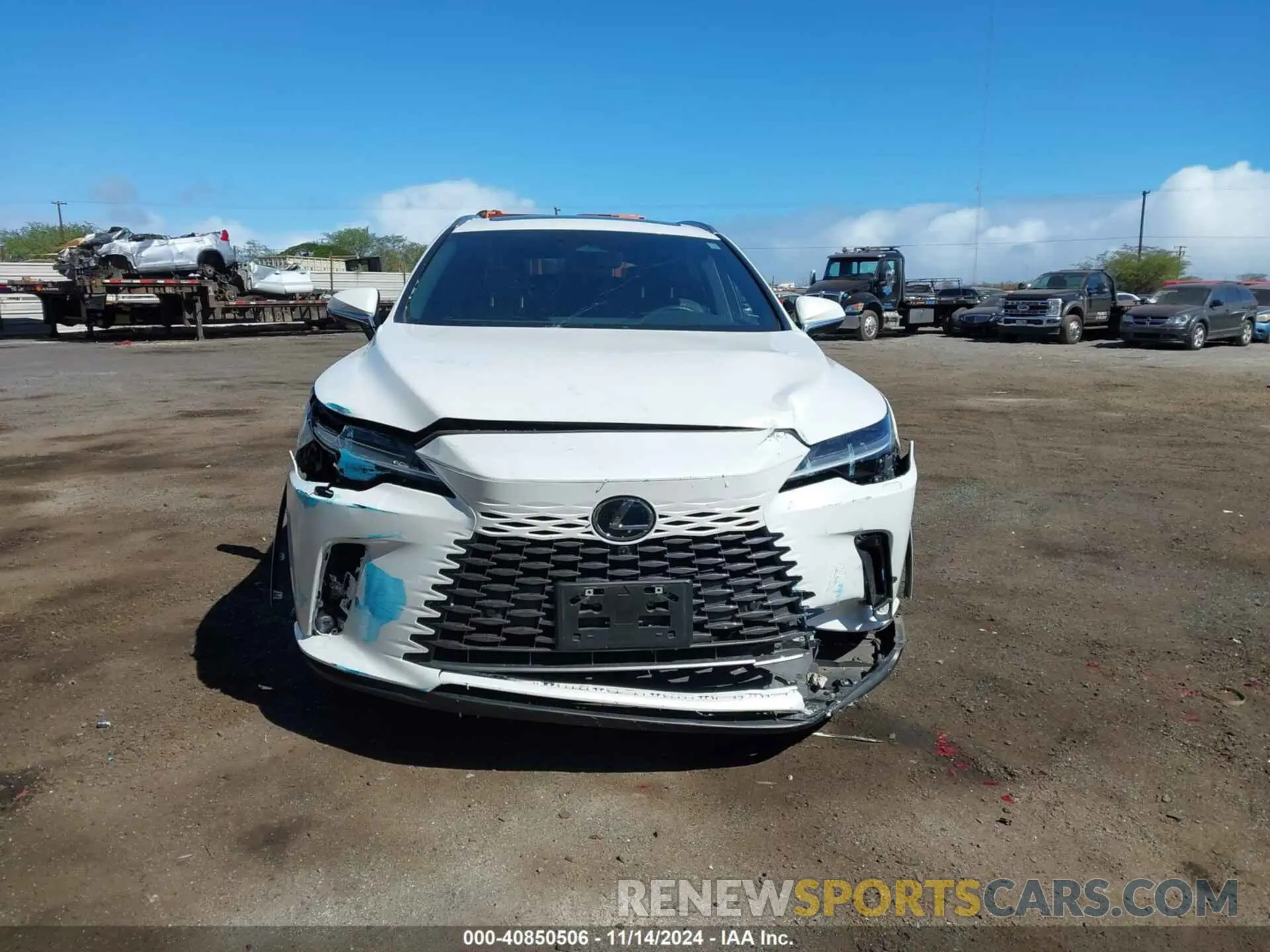 12 Фотография поврежденного автомобиля 2T2BAMBA7PC007963 LEXUS RX 350 2023