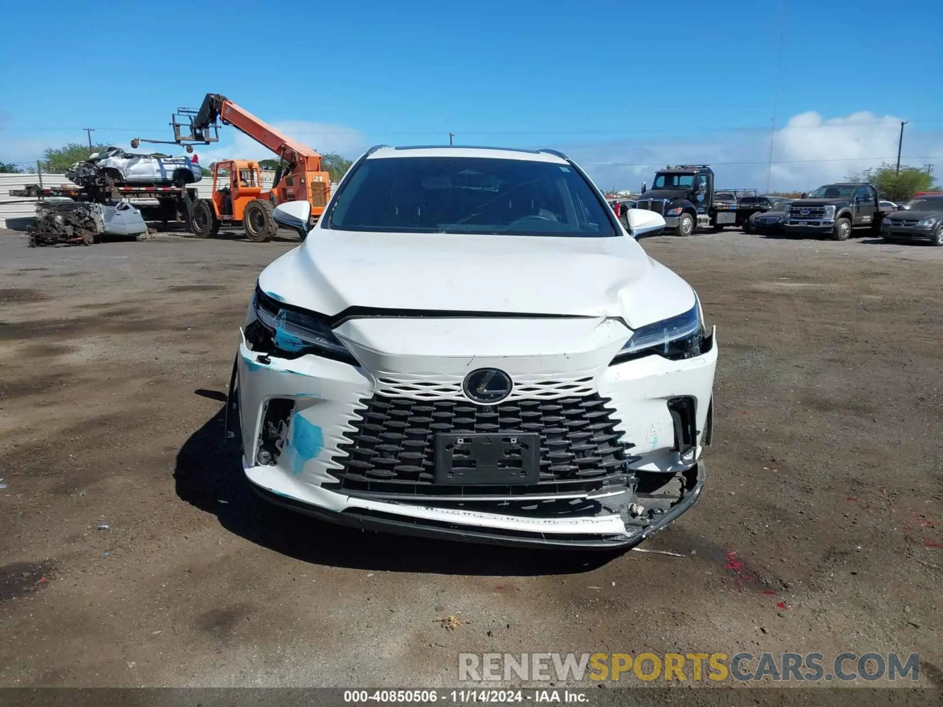 6 Фотография поврежденного автомобиля 2T2BAMBA7PC007963 LEXUS RX 350 2023