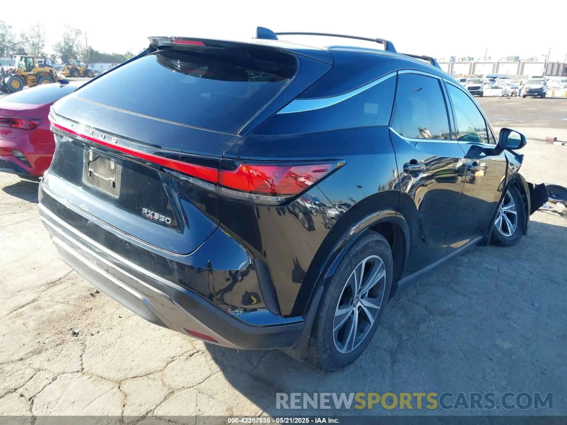 4 Фотография поврежденного автомобиля 2T2BAMBAXPC005107 LEXUS RX 350 2023