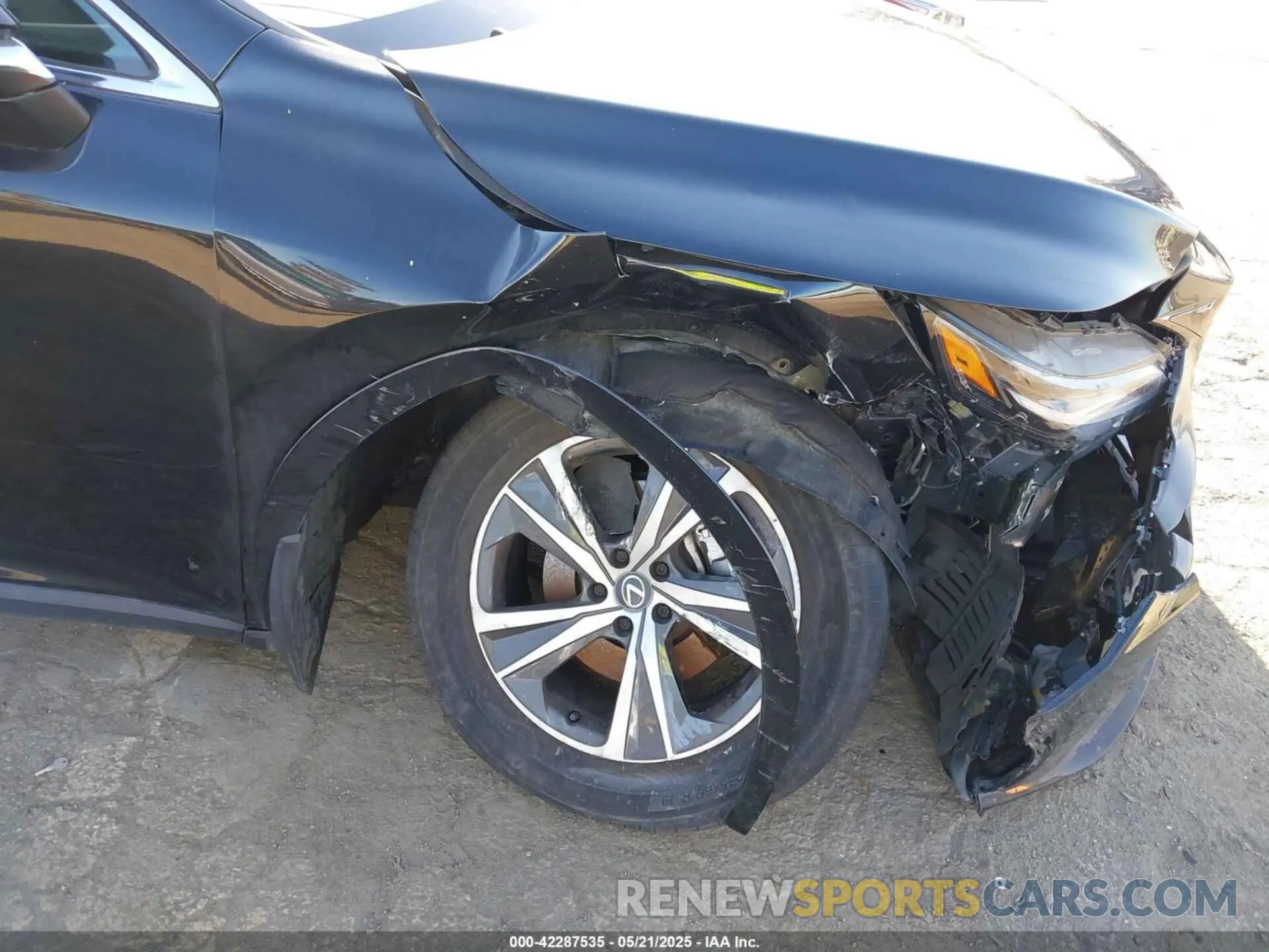6 Фотография поврежденного автомобиля 2T2BAMBAXPC005107 LEXUS RX 350 2023