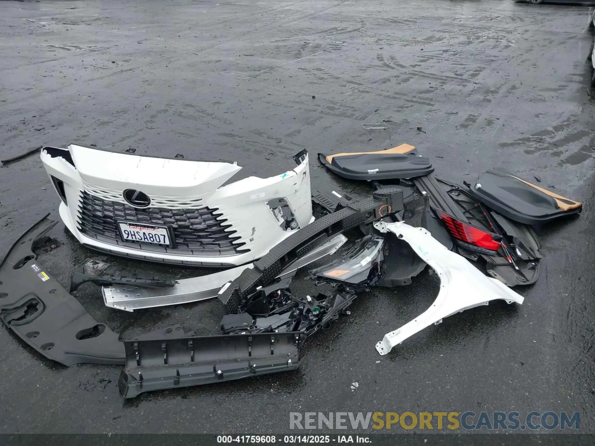 12 Фотография поврежденного автомобиля 2T2BAMCA0PC034324 LEXUS RX 350 2023