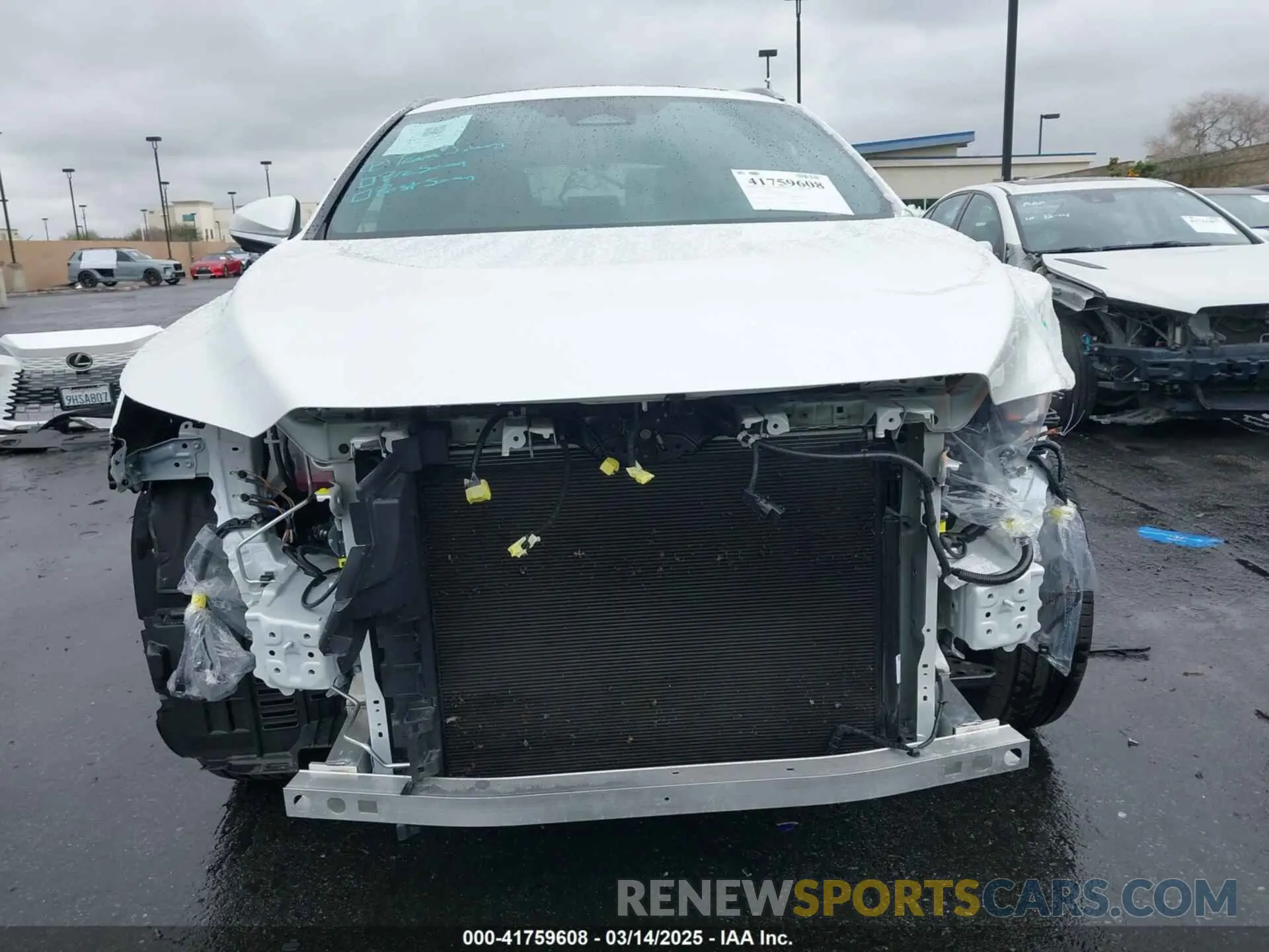 13 Фотография поврежденного автомобиля 2T2BAMCA0PC034324 LEXUS RX 350 2023