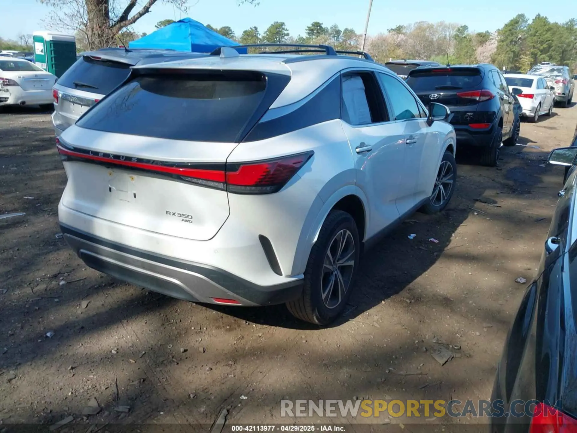 4 Фотография поврежденного автомобиля 2T2BAMCA2PC035880 LEXUS RX 350 2023