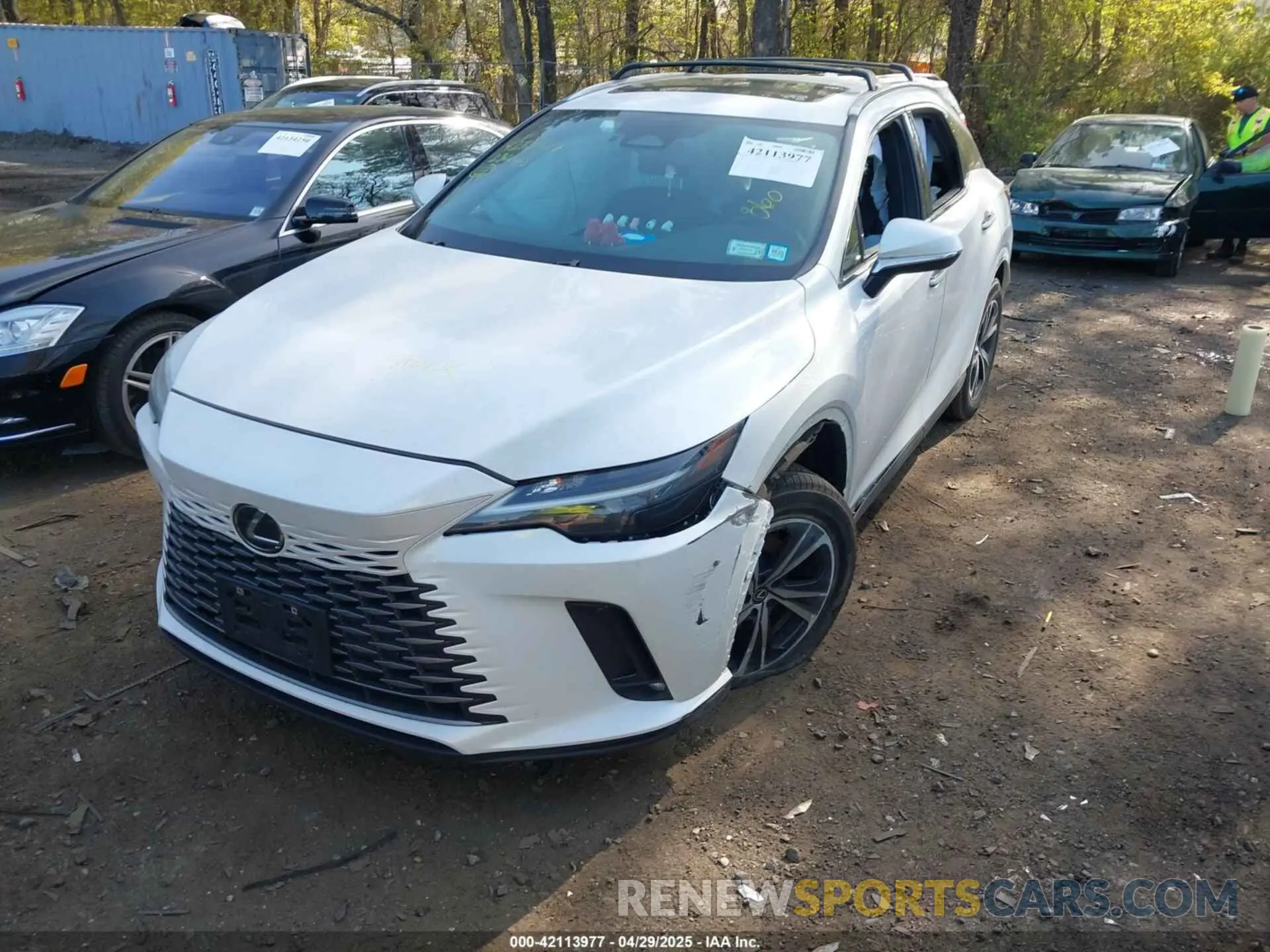 6 Фотография поврежденного автомобиля 2T2BAMCA2PC035880 LEXUS RX 350 2023