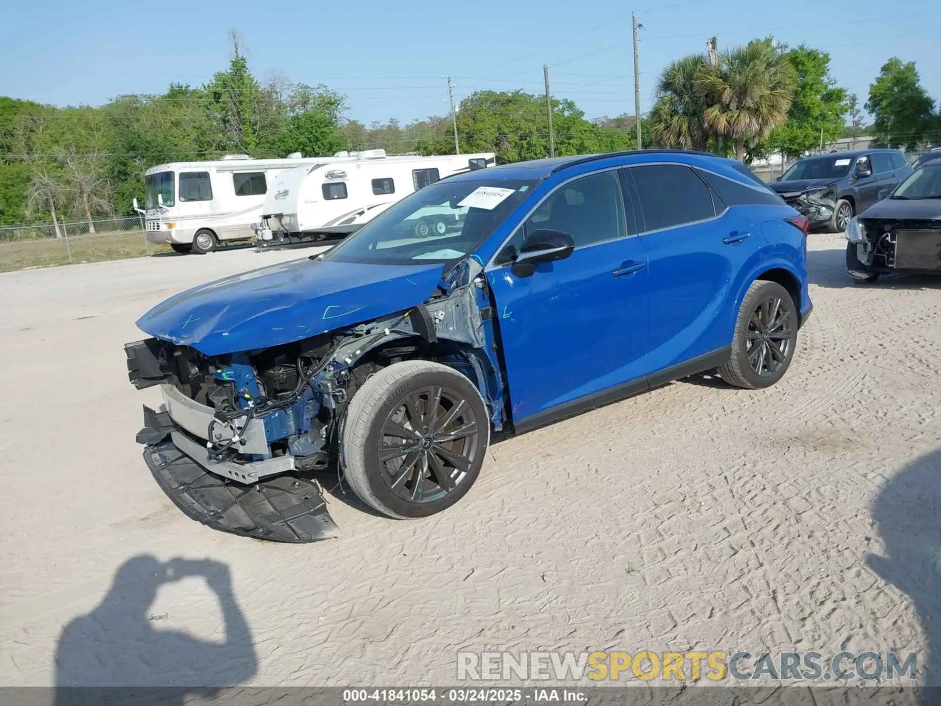 2 Photograph of a damaged car 2T2BAMCA3PC016206 LEXUS RX 350 2023