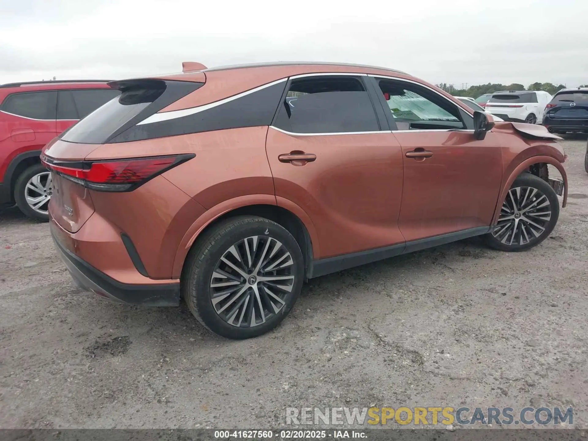 4 Фотография поврежденного автомобиля 2T2BAMCA4PC017350 LEXUS RX 350 2023
