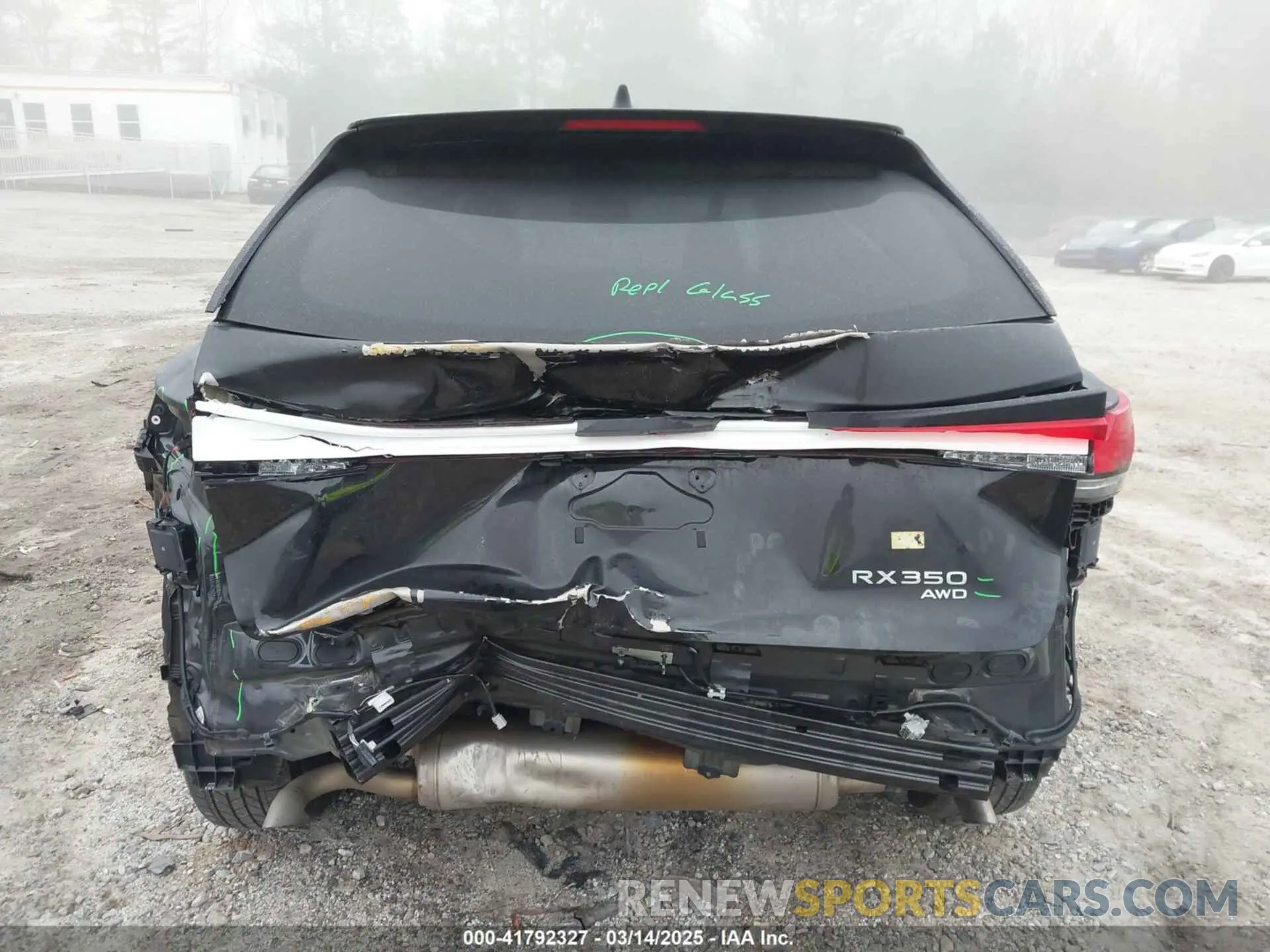17 Photograph of a damaged car 2T2BAMCA4PC037694 LEXUS RX 350 2023