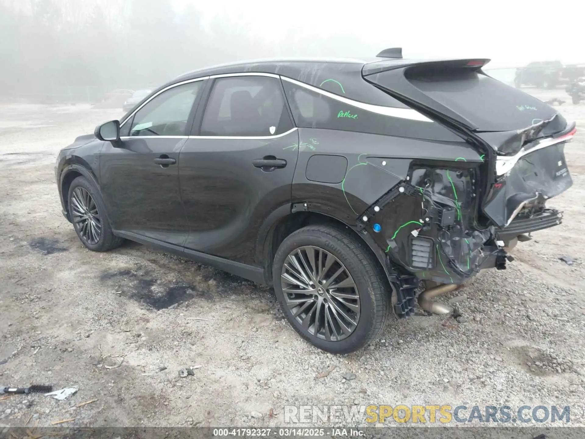 3 Photograph of a damaged car 2T2BAMCA4PC037694 LEXUS RX 350 2023