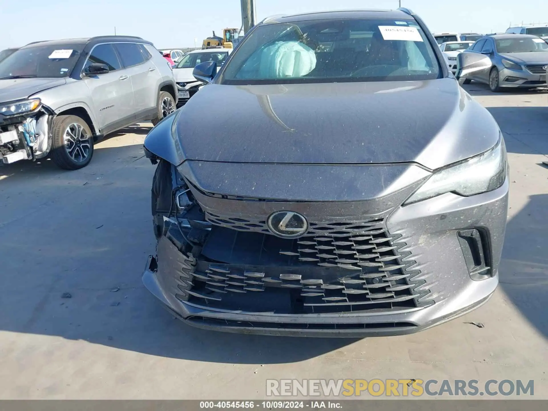12 Photograph of a damaged car 2T2BAMCA5PC028695 LEXUS RX 350 2023