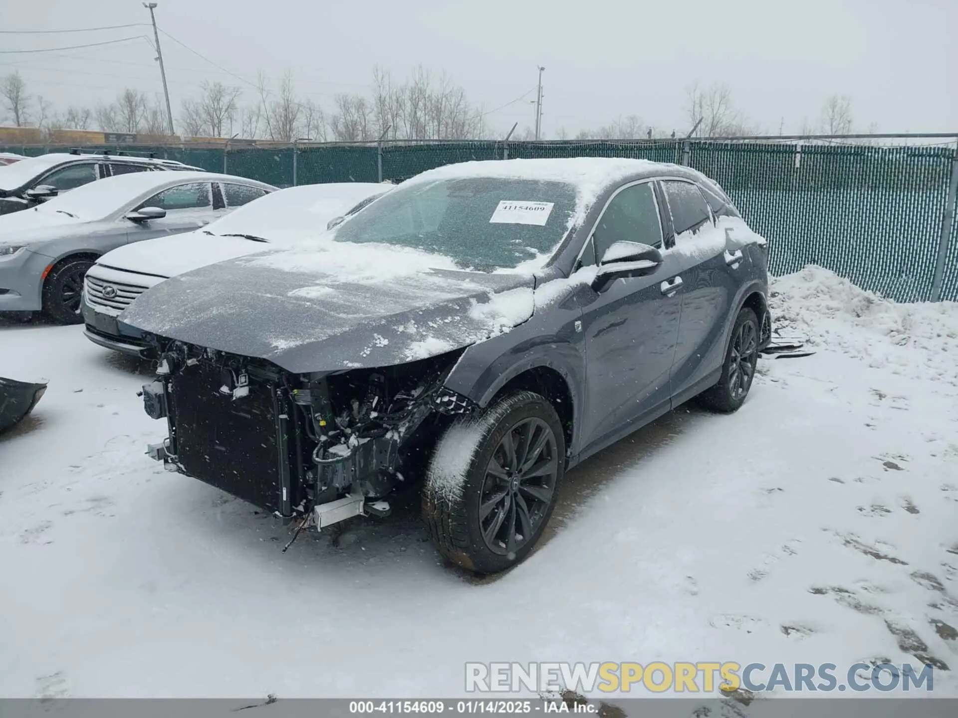 2 Фотография поврежденного автомобиля 2T2BAMCA8PC026214 LEXUS RX 350 2023
