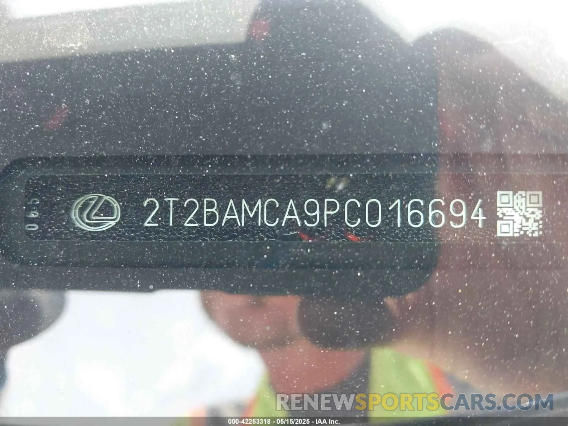 9 Фотография поврежденного автомобиля 2T2BAMCA9PC016694 LEXUS RX 350 2023