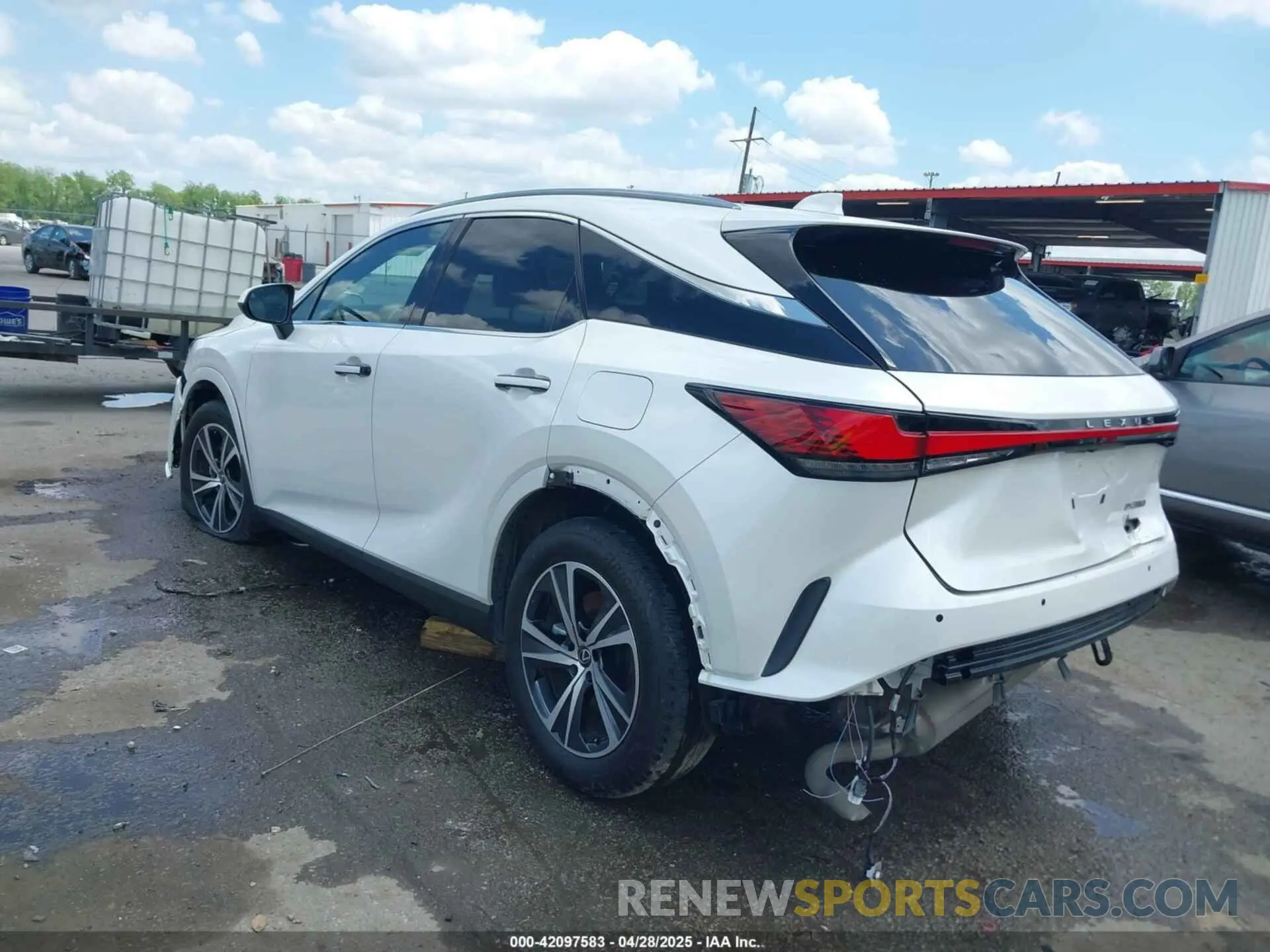 3 Photograph of a damaged car JTJCHMAA3P2009288 LEXUS RX 350 2023
