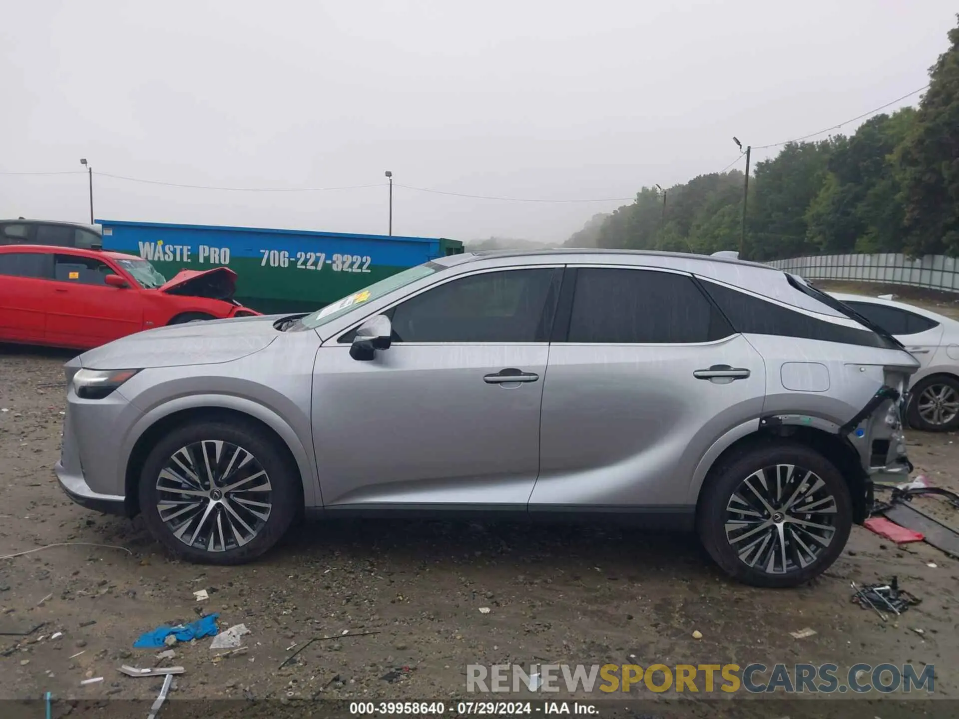 15 Фотография поврежденного автомобиля JTJCHMAAXP2005576 LEXUS RX 350 2023
