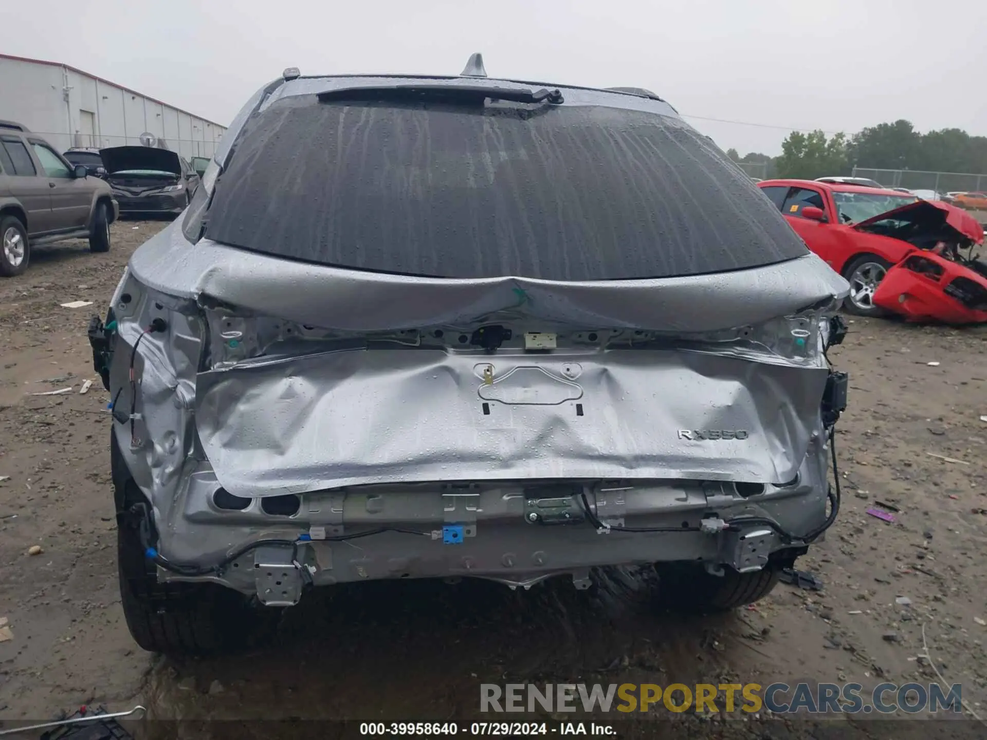 6 Фотография поврежденного автомобиля JTJCHMAAXP2005576 LEXUS RX 350 2023