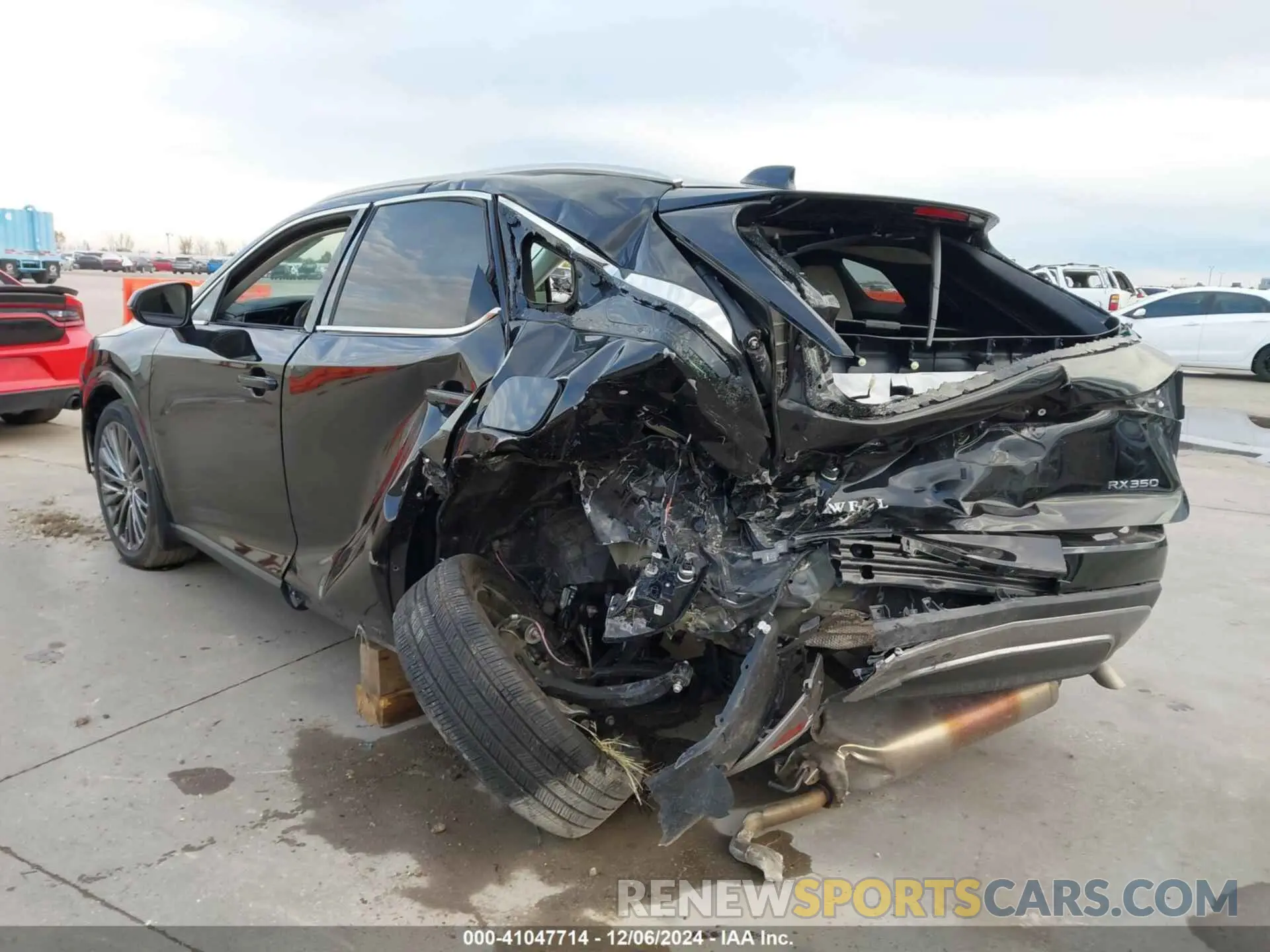 3 Photograph of a damaged car 2T2BAMBA1RC027497 LEXUS RX 350 2024