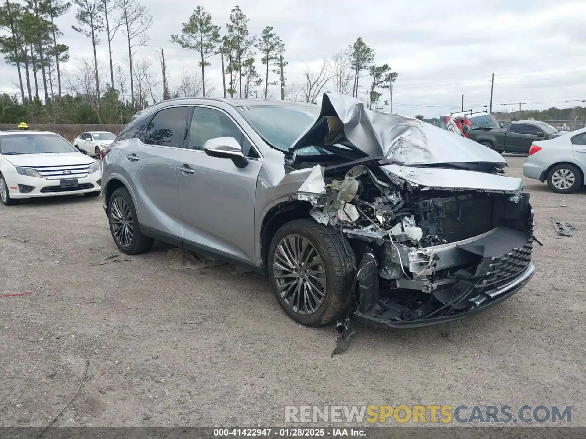1 Фотография поврежденного автомобиля 2T2BAMBA2RC032577 LEXUS RX 350 2024