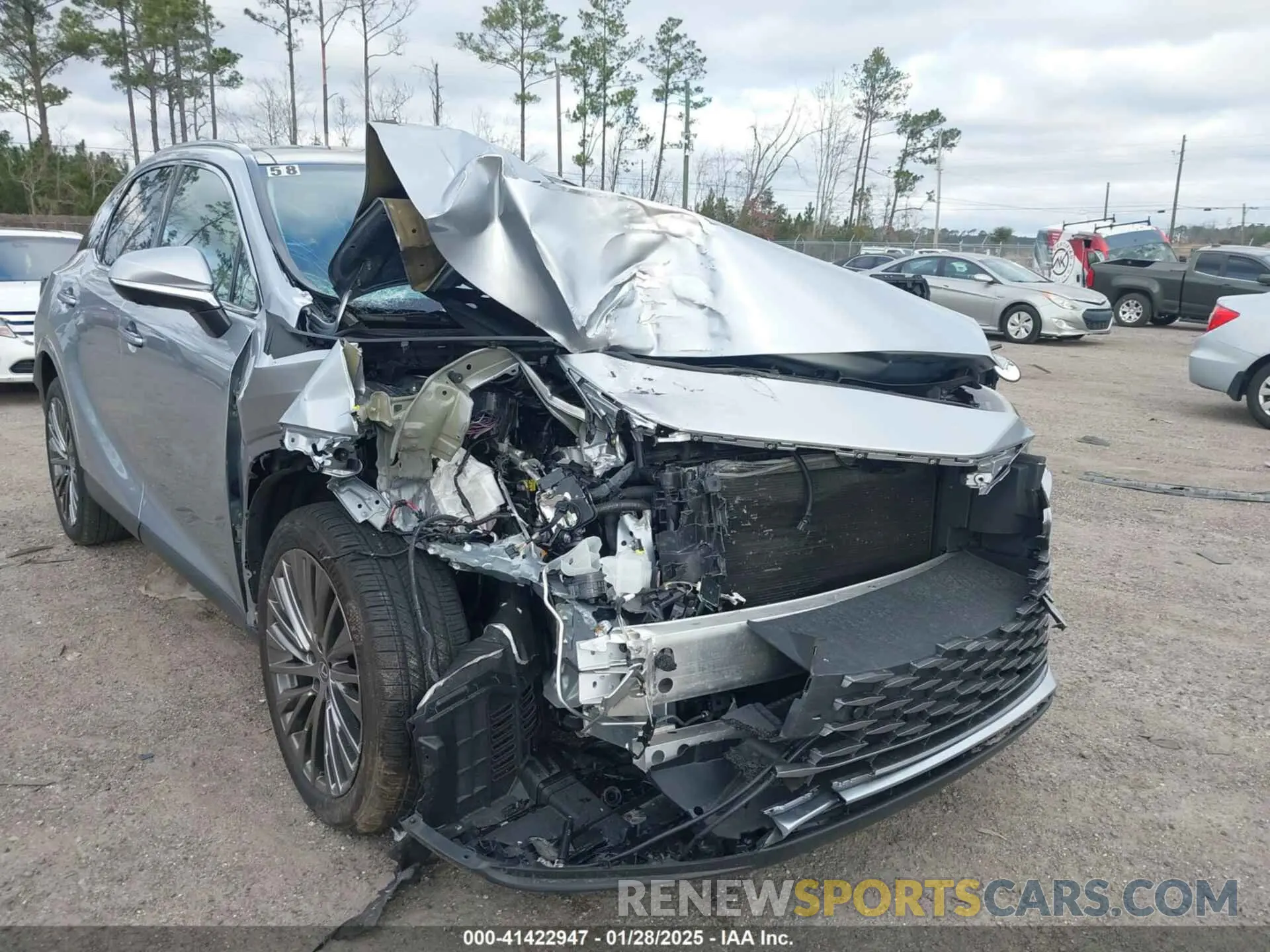 6 Фотография поврежденного автомобиля 2T2BAMBA2RC032577 LEXUS RX 350 2024